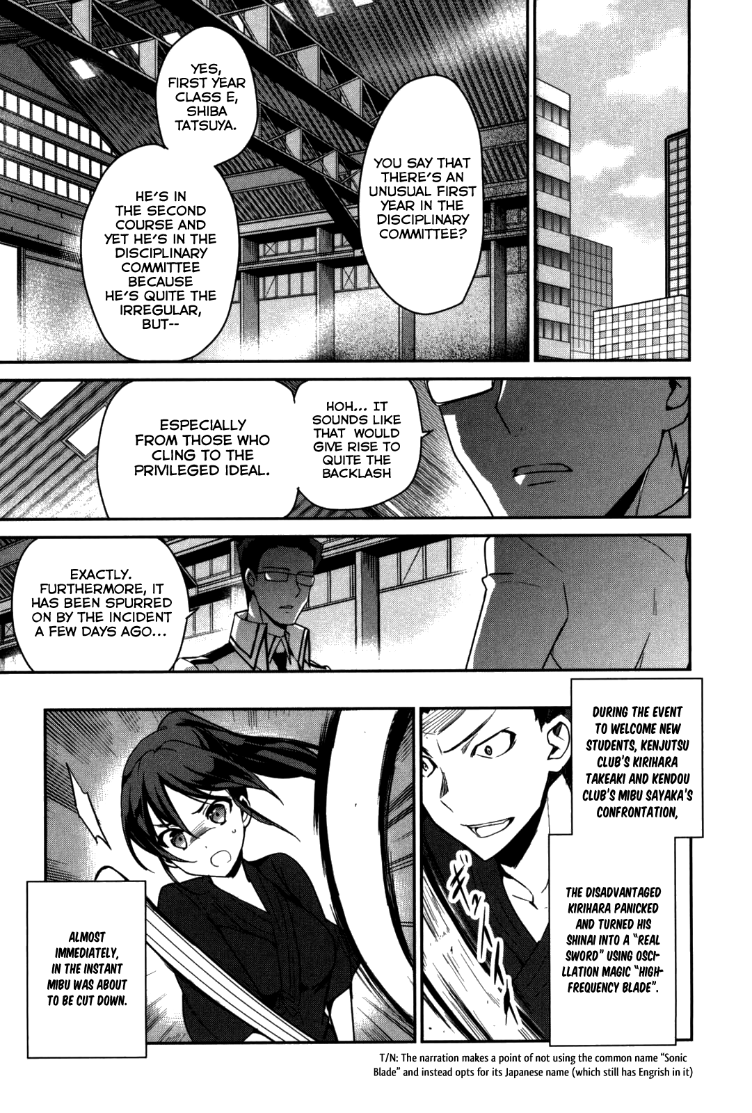 Mahouka Koukou no Yuutousei Chapter 11 page 34 - Chapter 11: Chapter 11