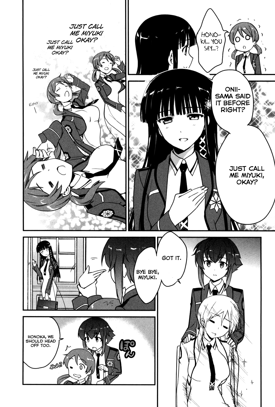 Mahouka Koukou no Yuutousei Chapter 11 page 7 - Chapter 11: Chapter 11