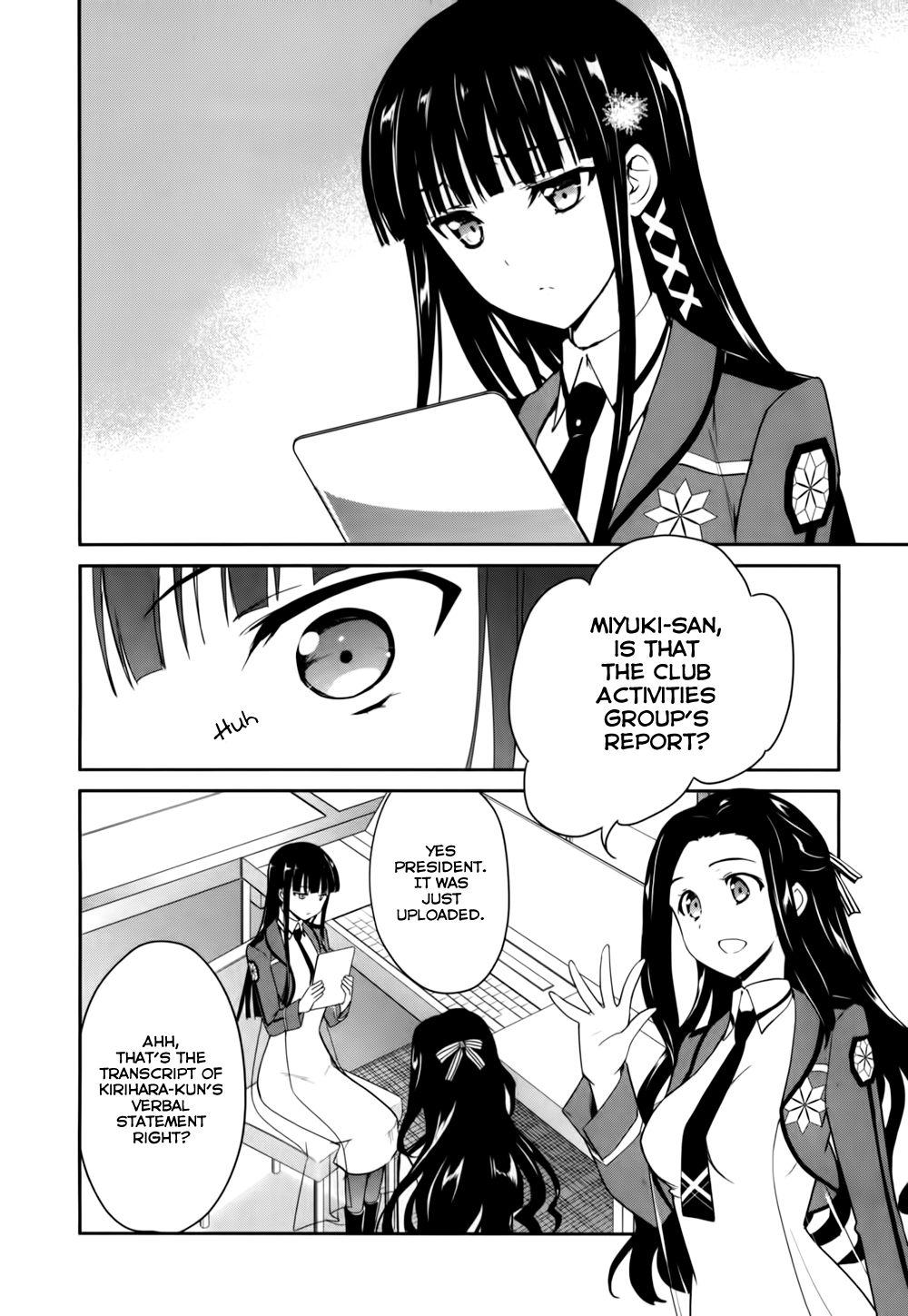 Mahouka Koukou no Yuutousei Chapter 12 page 13 - Chapter 12: Chapter 12