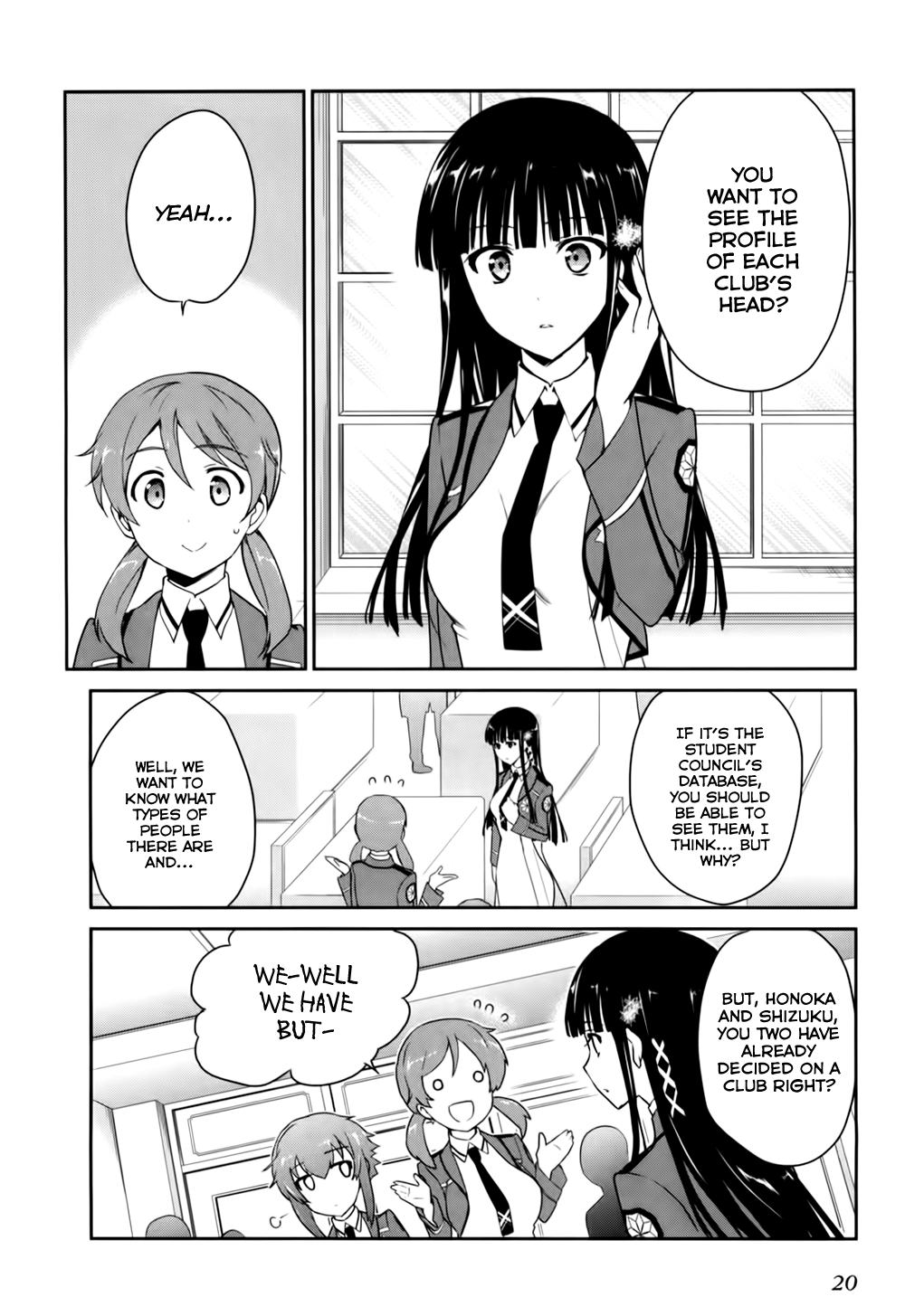 Mahouka Koukou no Yuutousei Chapter 12 page 23 - Chapter 12: Chapter 12