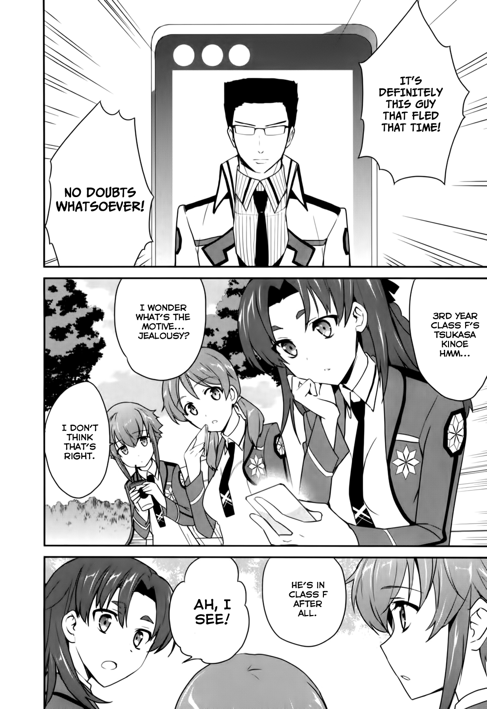 Mahouka Koukou no Yuutousei Chapter 12 page 27 - Chapter 12: Chapter 12