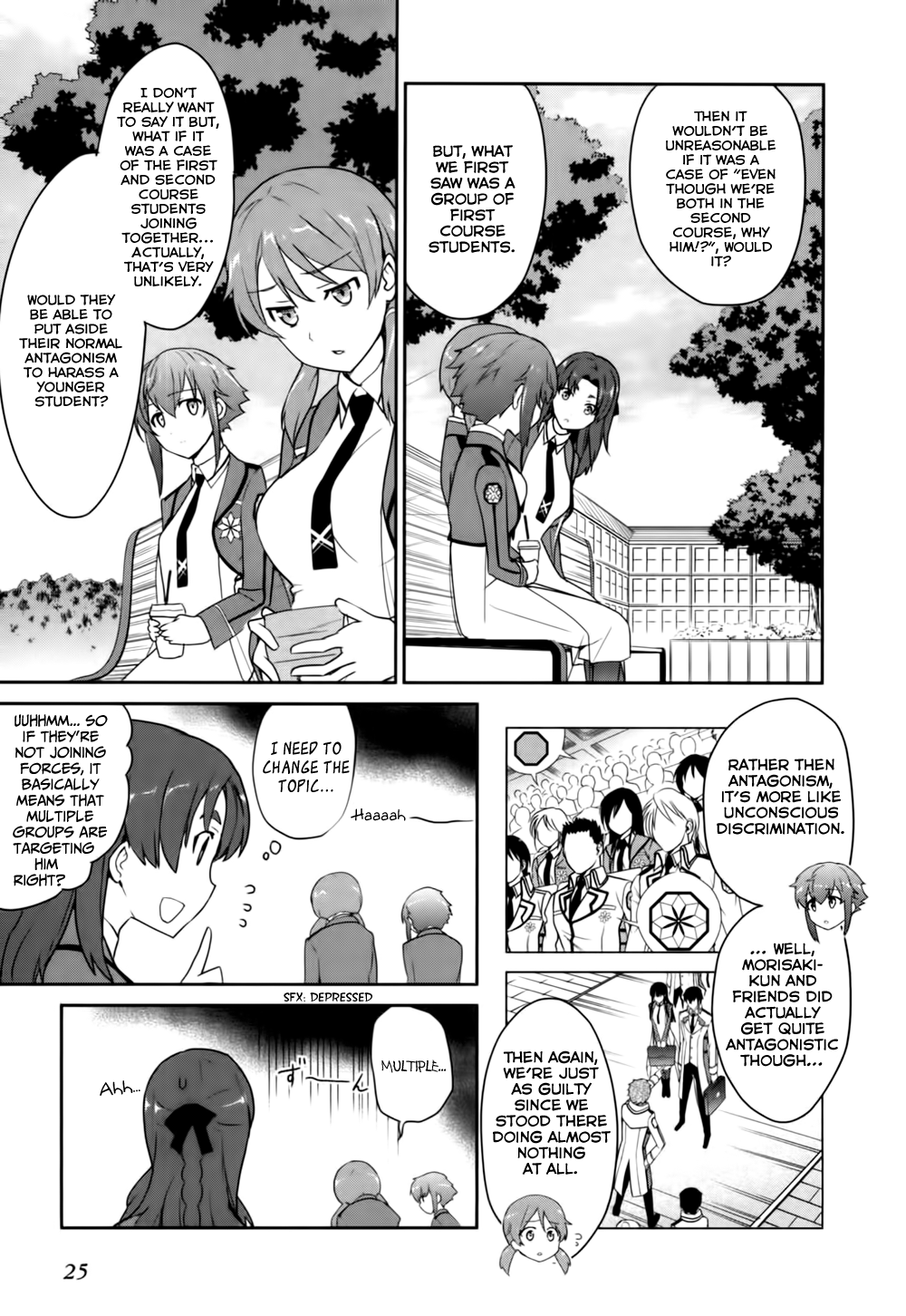 Mahouka Koukou no Yuutousei Chapter 12 page 28 - Chapter 12: Chapter 12