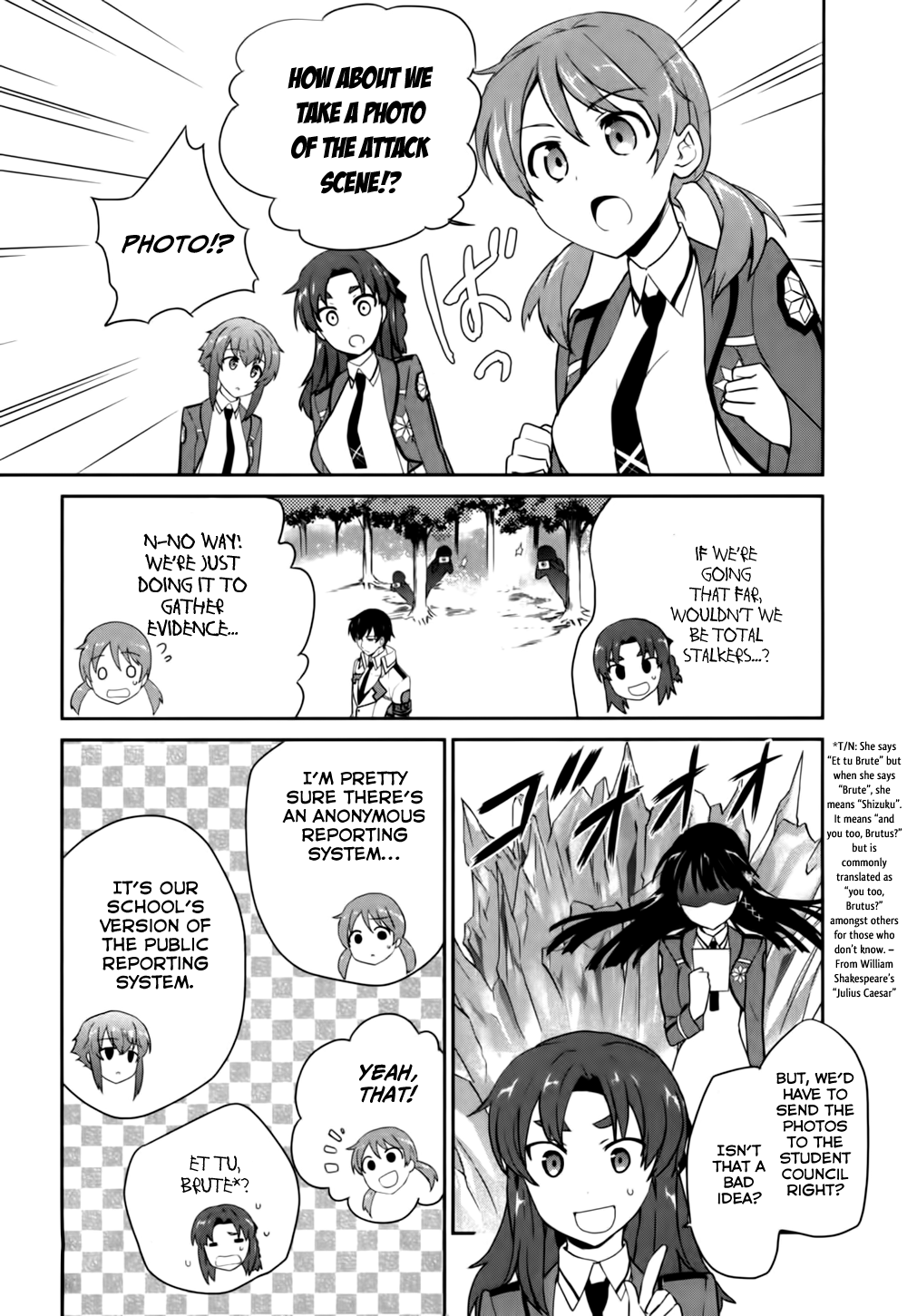 Mahouka Koukou no Yuutousei Chapter 12 page 30 - Chapter 12: Chapter 12
