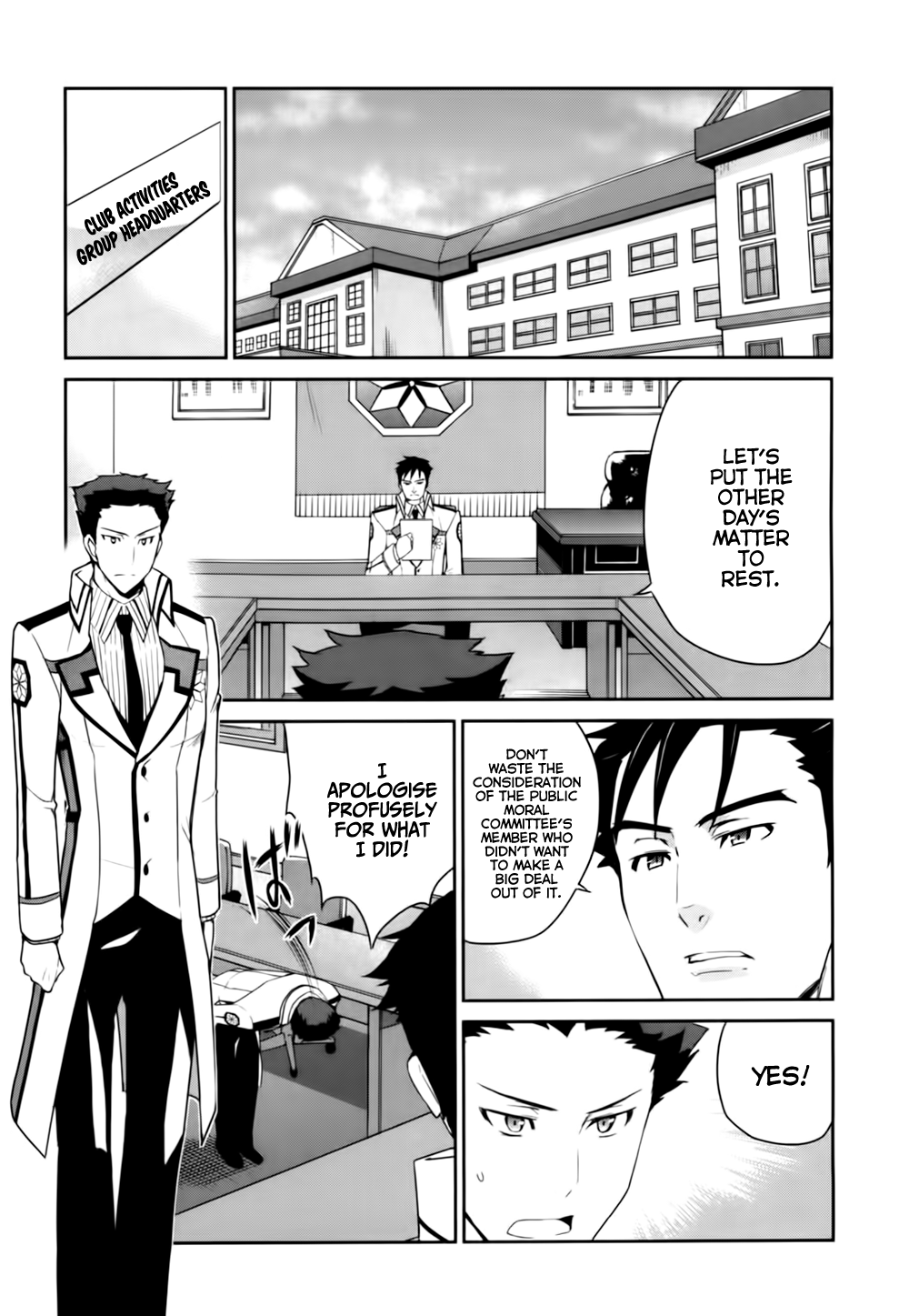 Mahouka Koukou no Yuutousei Chapter 12 page 8 - Chapter 12: Chapter 12