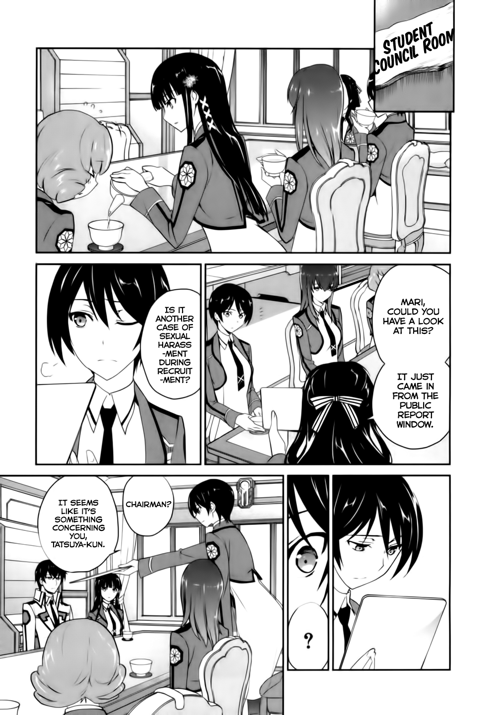 Mahouka Koukou no Yuutousei Chapter 13 page 10 - Chapter 13: Chapter 13