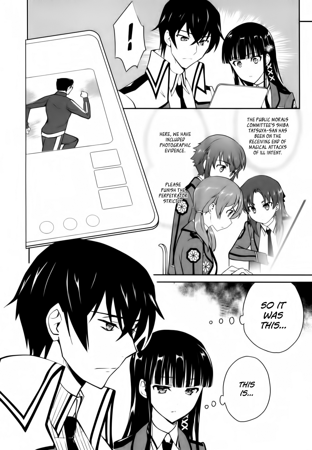 Mahouka Koukou no Yuutousei Chapter 13 page 11 - Chapter 13: Chapter 13