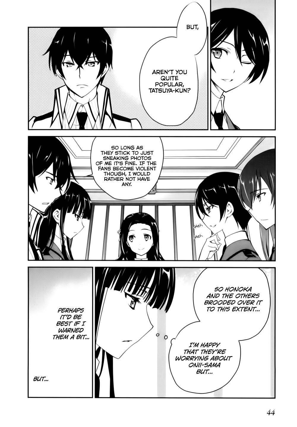 Mahouka Koukou no Yuutousei Chapter 13 page 13 - Chapter 13: Chapter 13