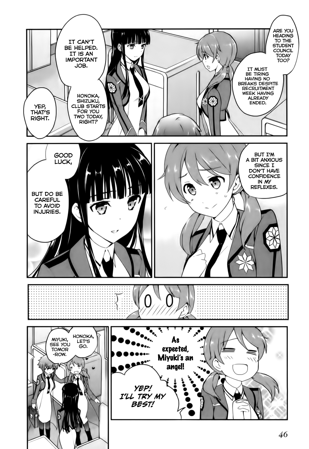 Mahouka Koukou no Yuutousei Chapter 13 page 15 - Chapter 13: Chapter 13
