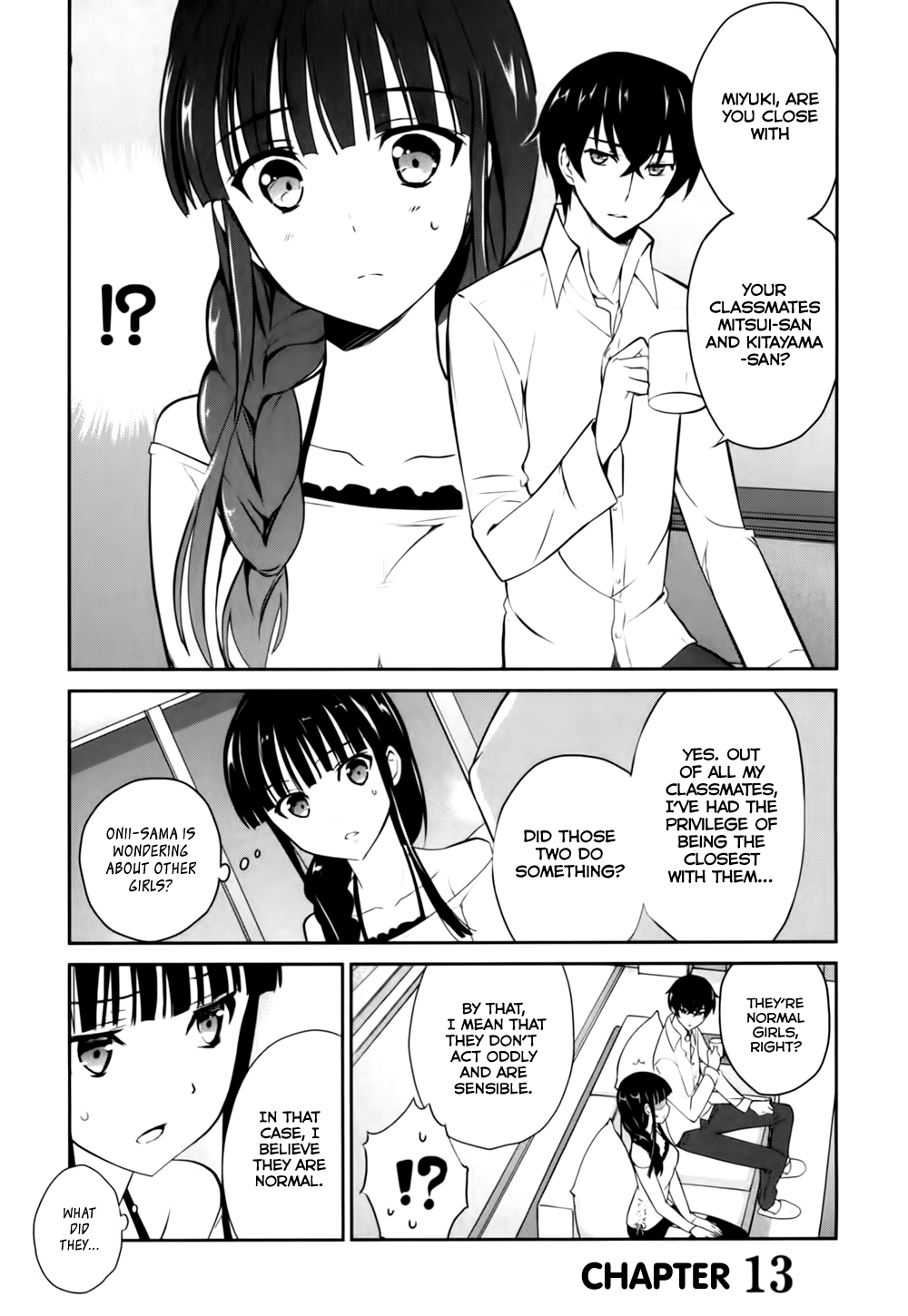 Mahouka Koukou no Yuutousei Chapter 13 page 2 - Chapter 13: Chapter 13
