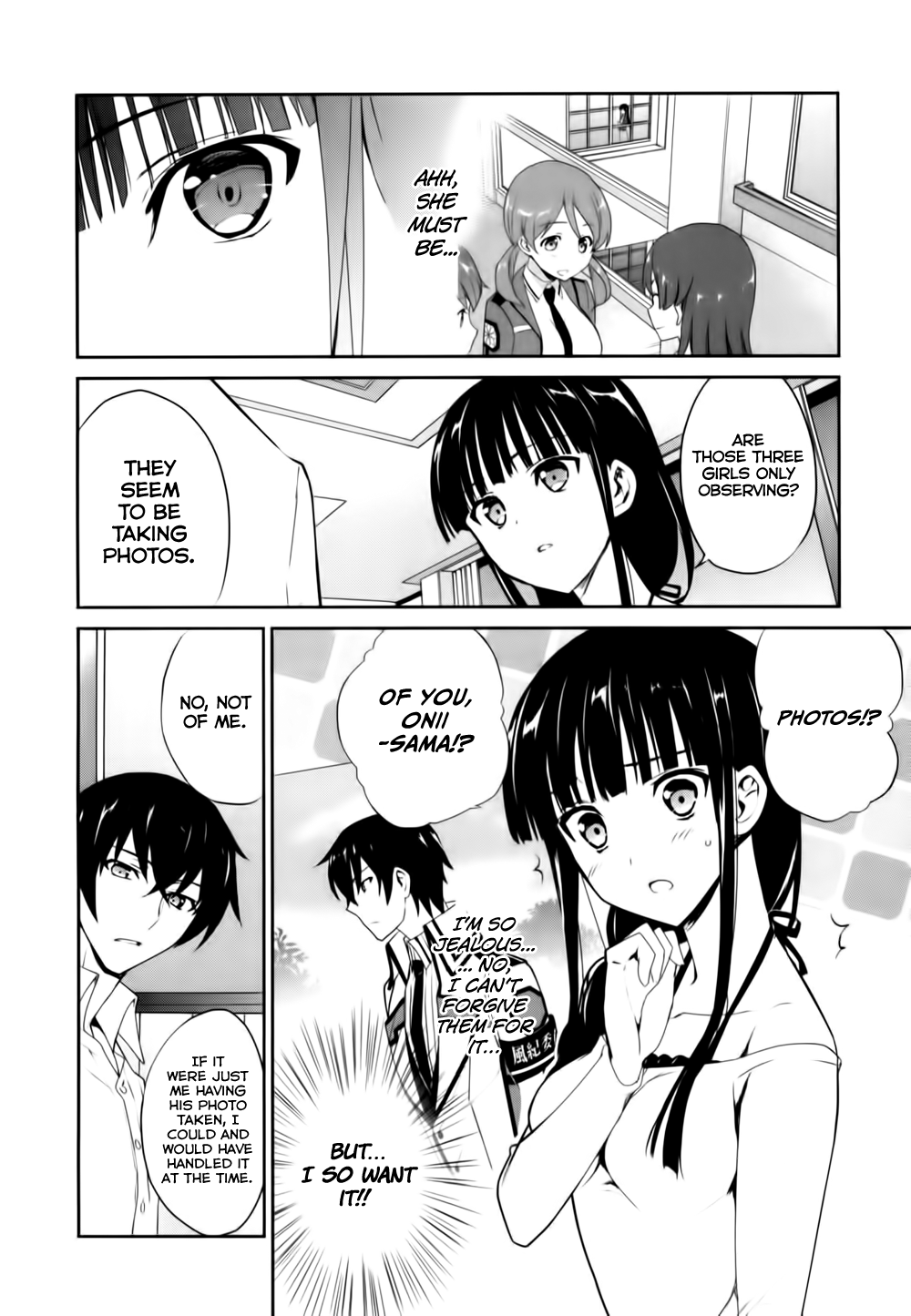 Mahouka Koukou no Yuutousei Chapter 13 page 5 - Chapter 13: Chapter 13