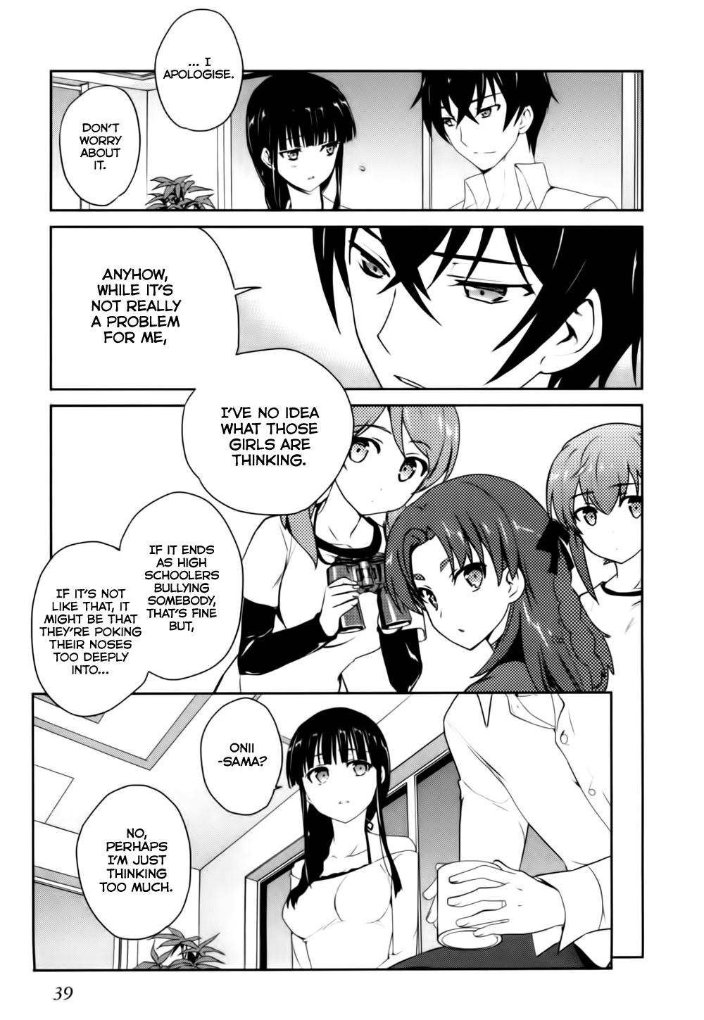 Mahouka Koukou no Yuutousei Chapter 13 page 8 - Chapter 13: Chapter 13