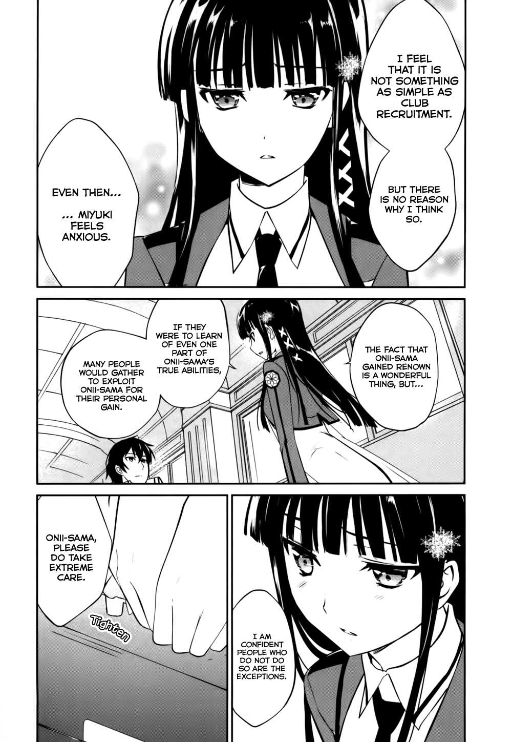 Mahouka Koukou no Yuutousei Chapter 14 page 10 - Chapter 14: Chapter 14