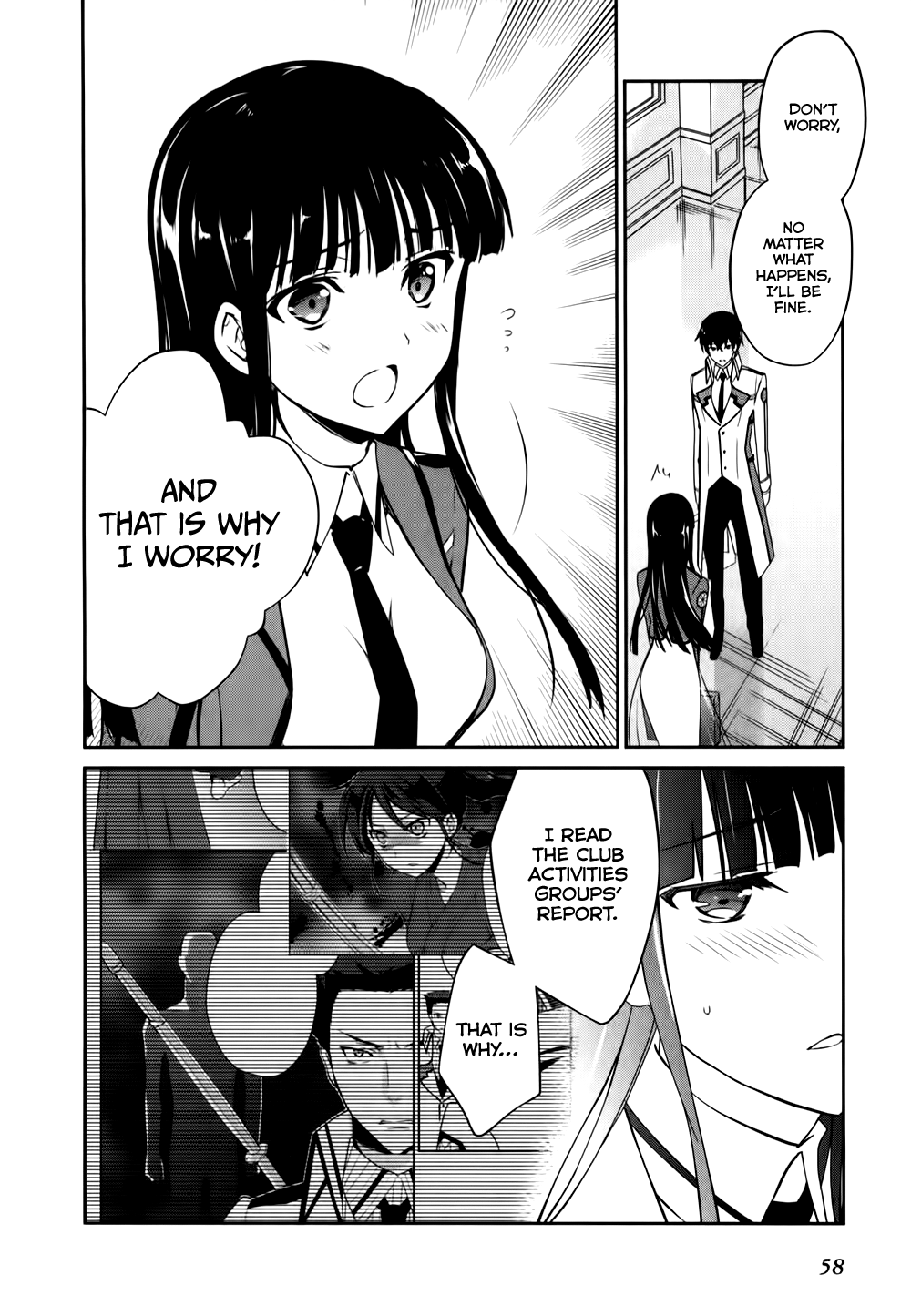 Mahouka Koukou no Yuutousei Chapter 14 page 11 - Chapter 14: Chapter 14