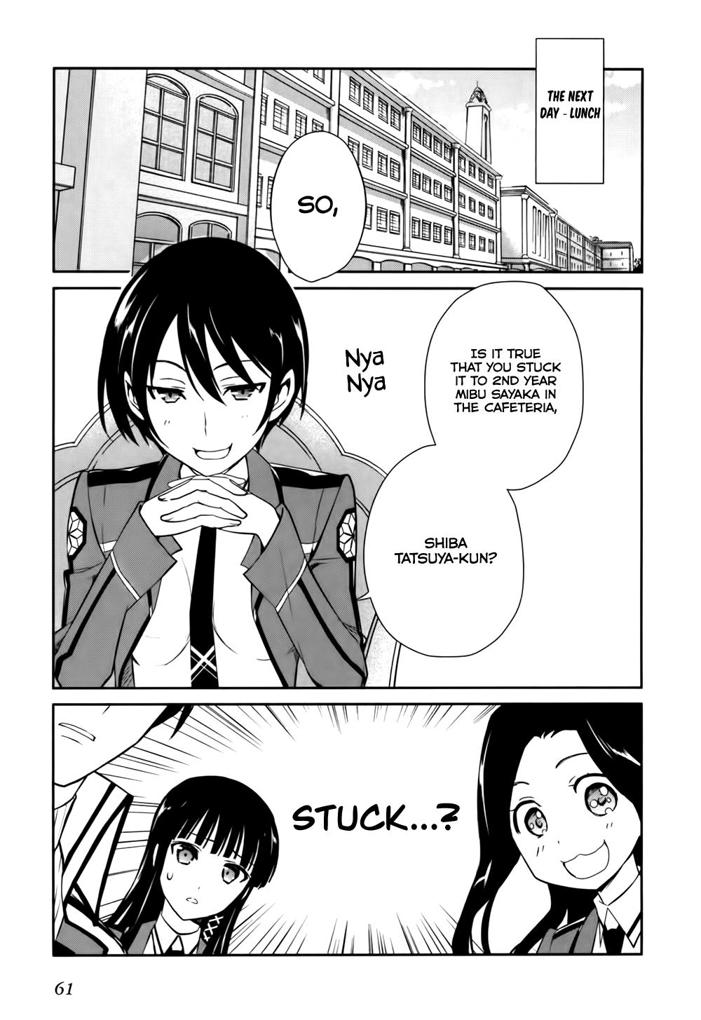 Mahouka Koukou no Yuutousei Chapter 14 page 14 - Chapter 14: Chapter 14