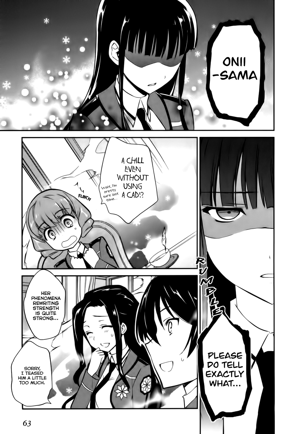 Mahouka Koukou no Yuutousei Chapter 14 page 16 - Chapter 14: Chapter 14