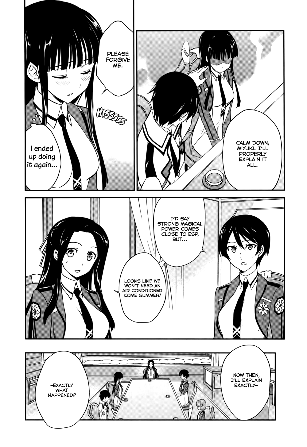 Mahouka Koukou no Yuutousei Chapter 14 page 17 - Chapter 14: Chapter 14