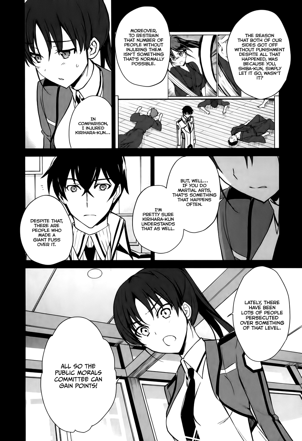 Mahouka Koukou no Yuutousei Chapter 14 page 19 - Chapter 14: Chapter 14