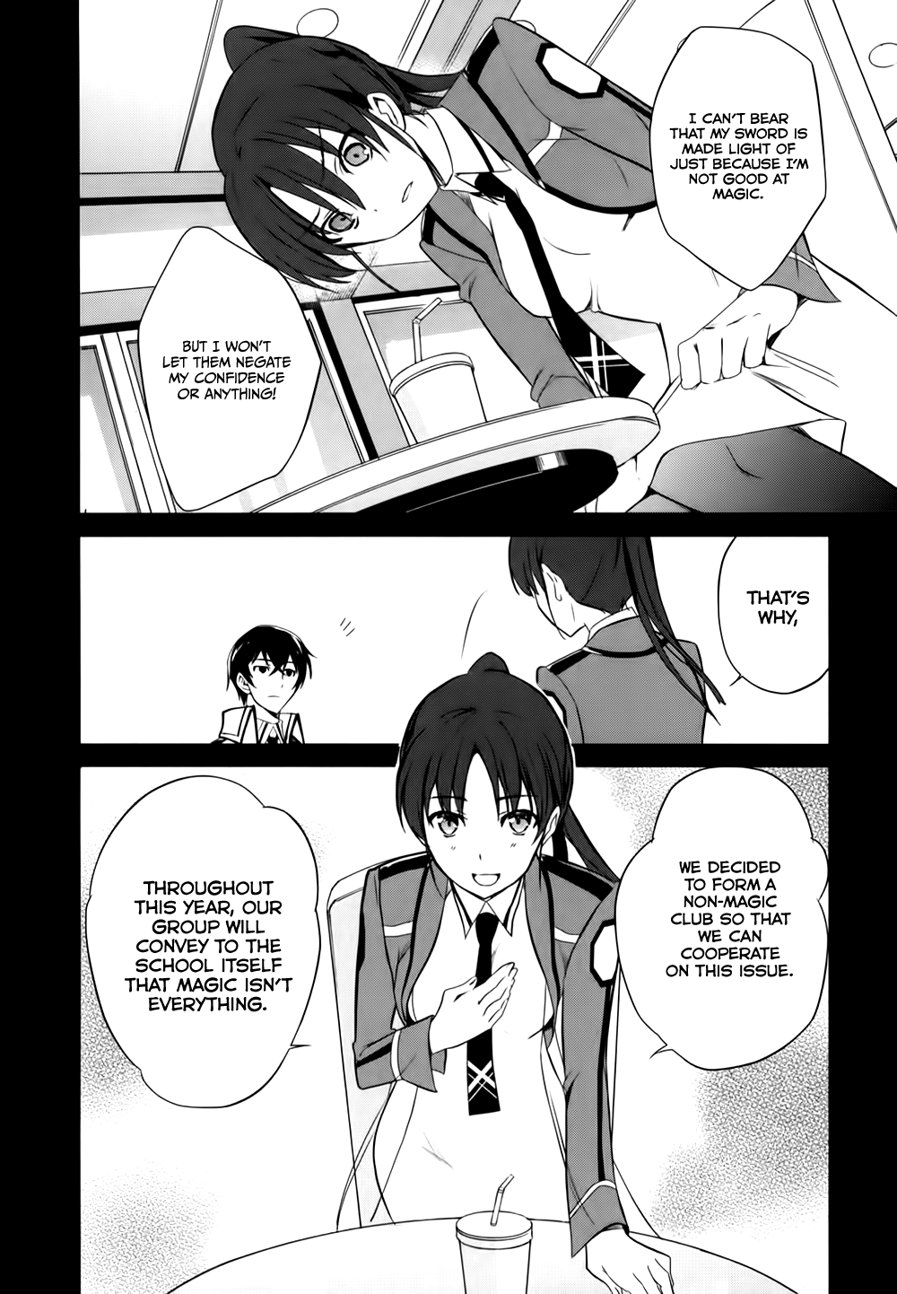 Mahouka Koukou no Yuutousei Chapter 14 page 21 - Chapter 14: Chapter 14