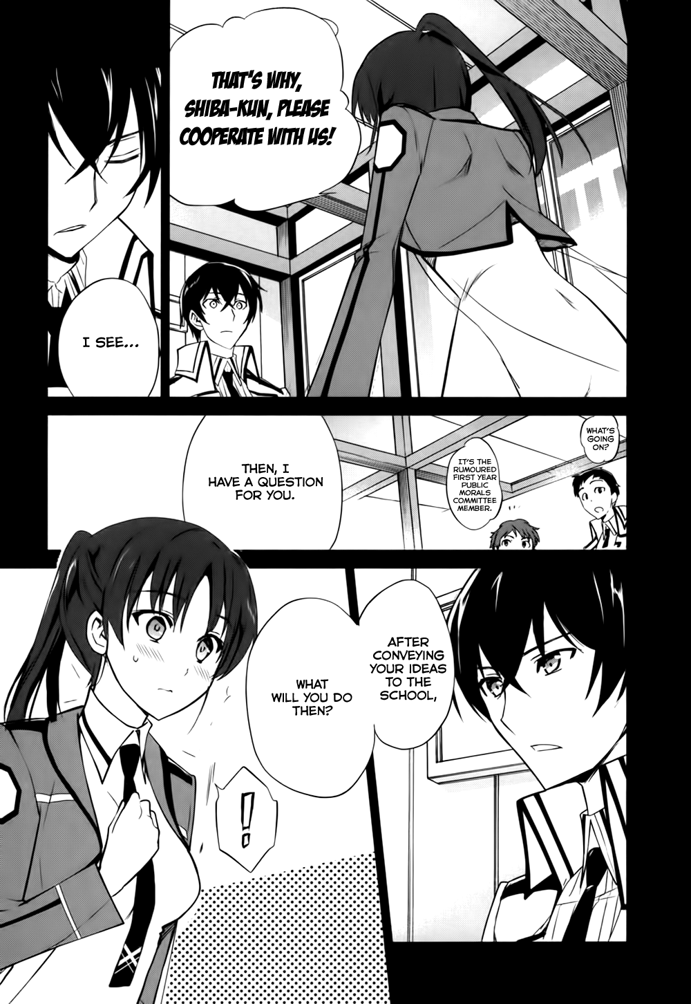 Mahouka Koukou no Yuutousei Chapter 14 page 22 - Chapter 14: Chapter 14
