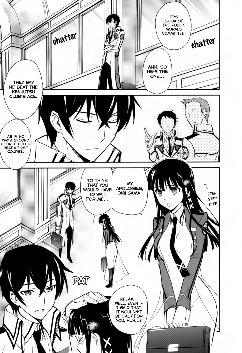 Mahouka Koukou no Yuutousei Chapter 14 page 4 - Chapter 14: Chapter 14