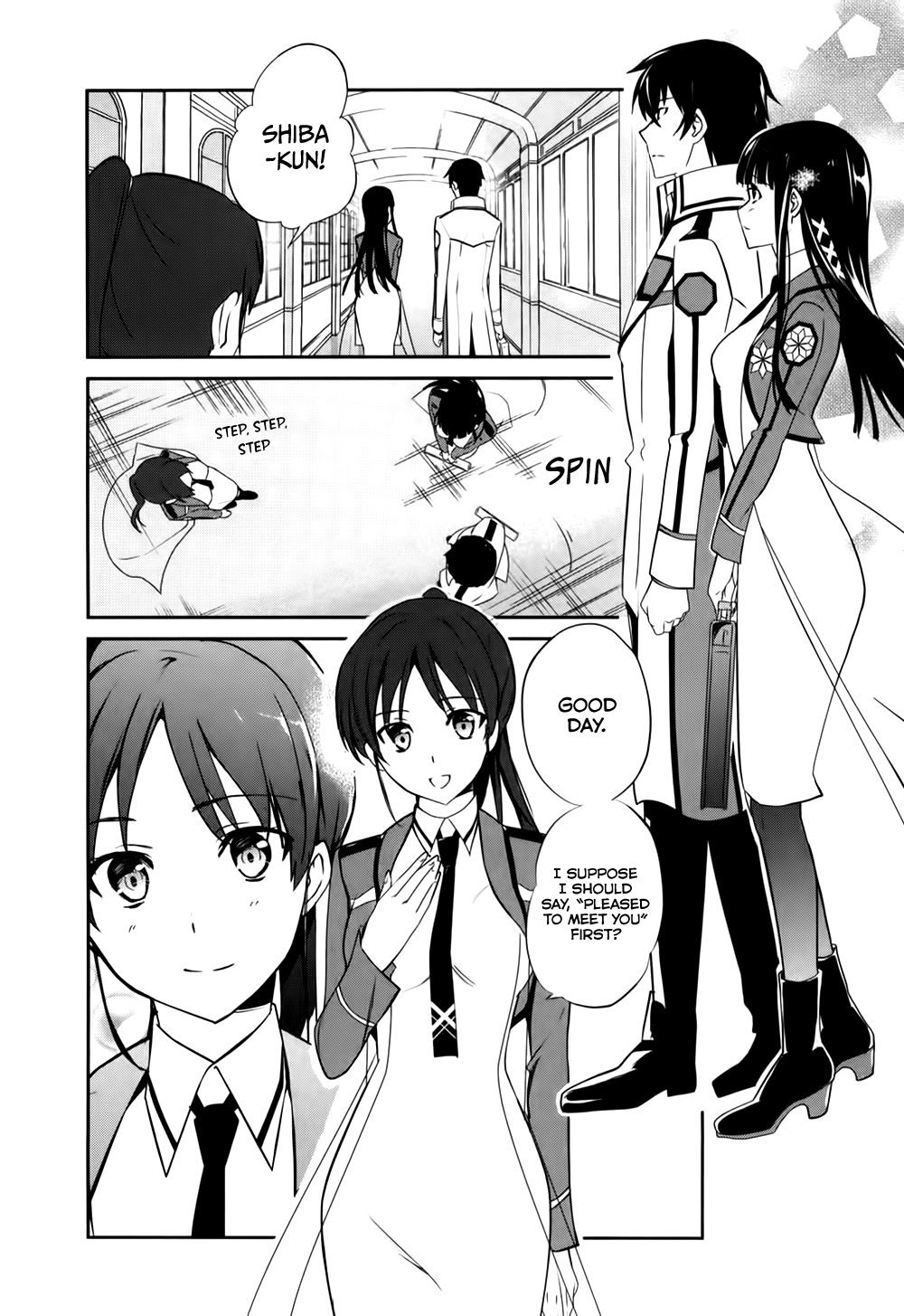 Mahouka Koukou no Yuutousei Chapter 14 page 5 - Chapter 14: Chapter 14