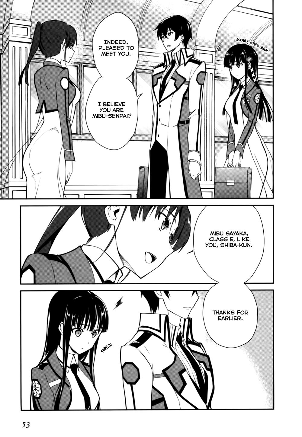Mahouka Koukou no Yuutousei Chapter 14 page 6 - Chapter 14: Chapter 14