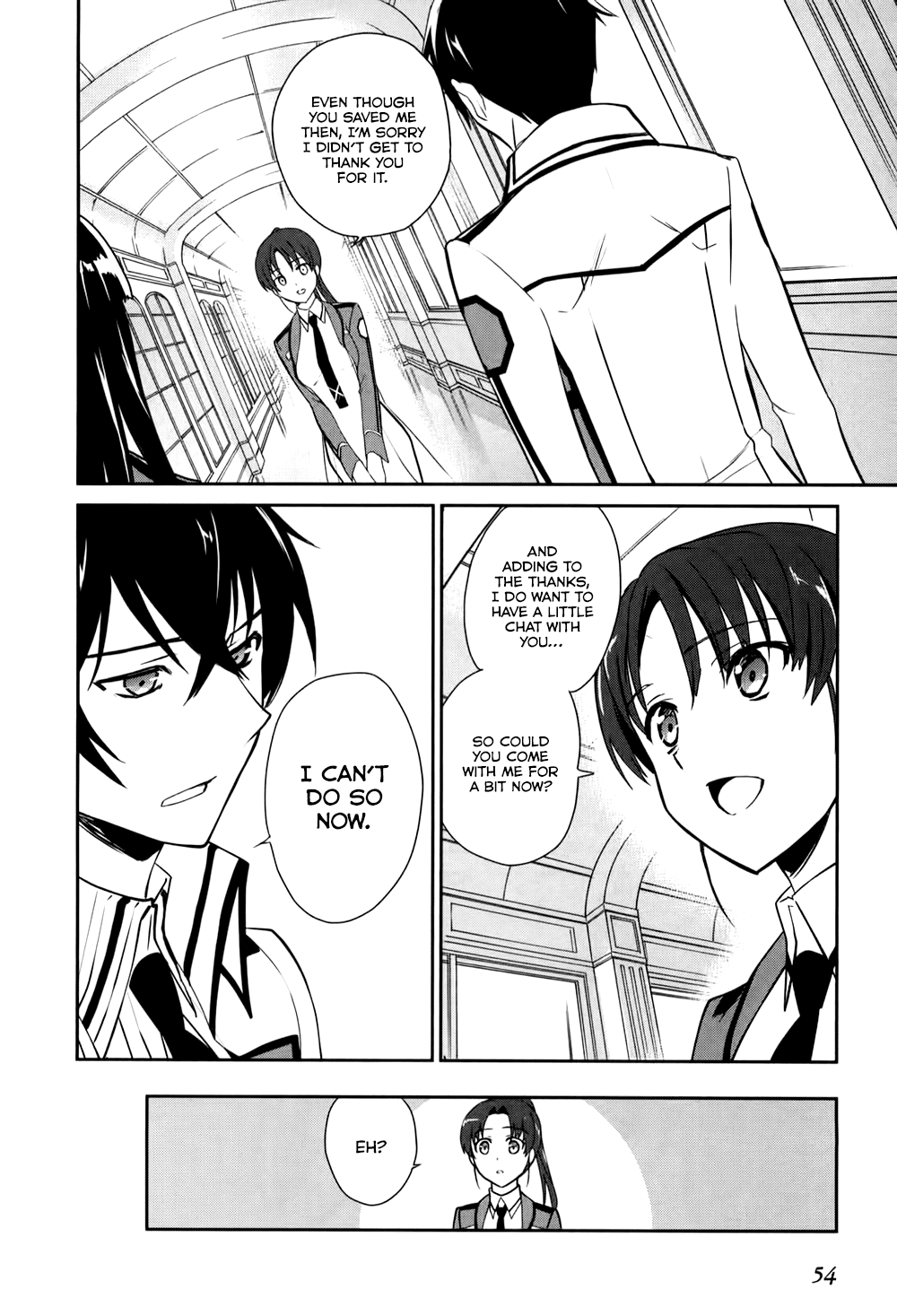 Mahouka Koukou no Yuutousei Chapter 14 page 7 - Chapter 14: Chapter 14