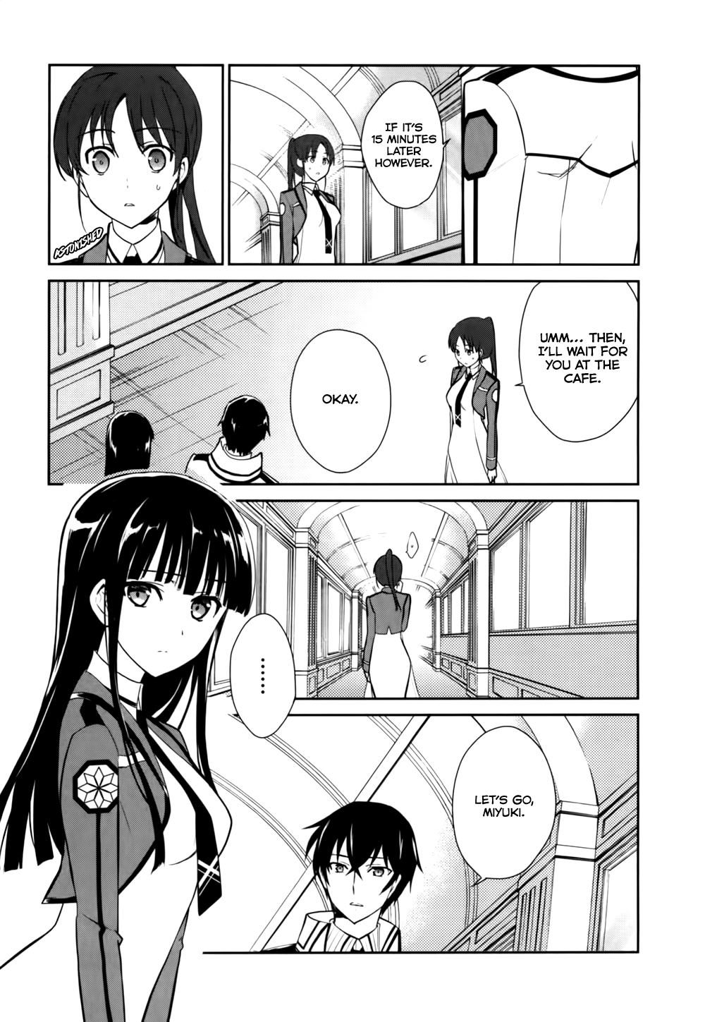 Mahouka Koukou no Yuutousei Chapter 14 page 8 - Chapter 14: Chapter 14