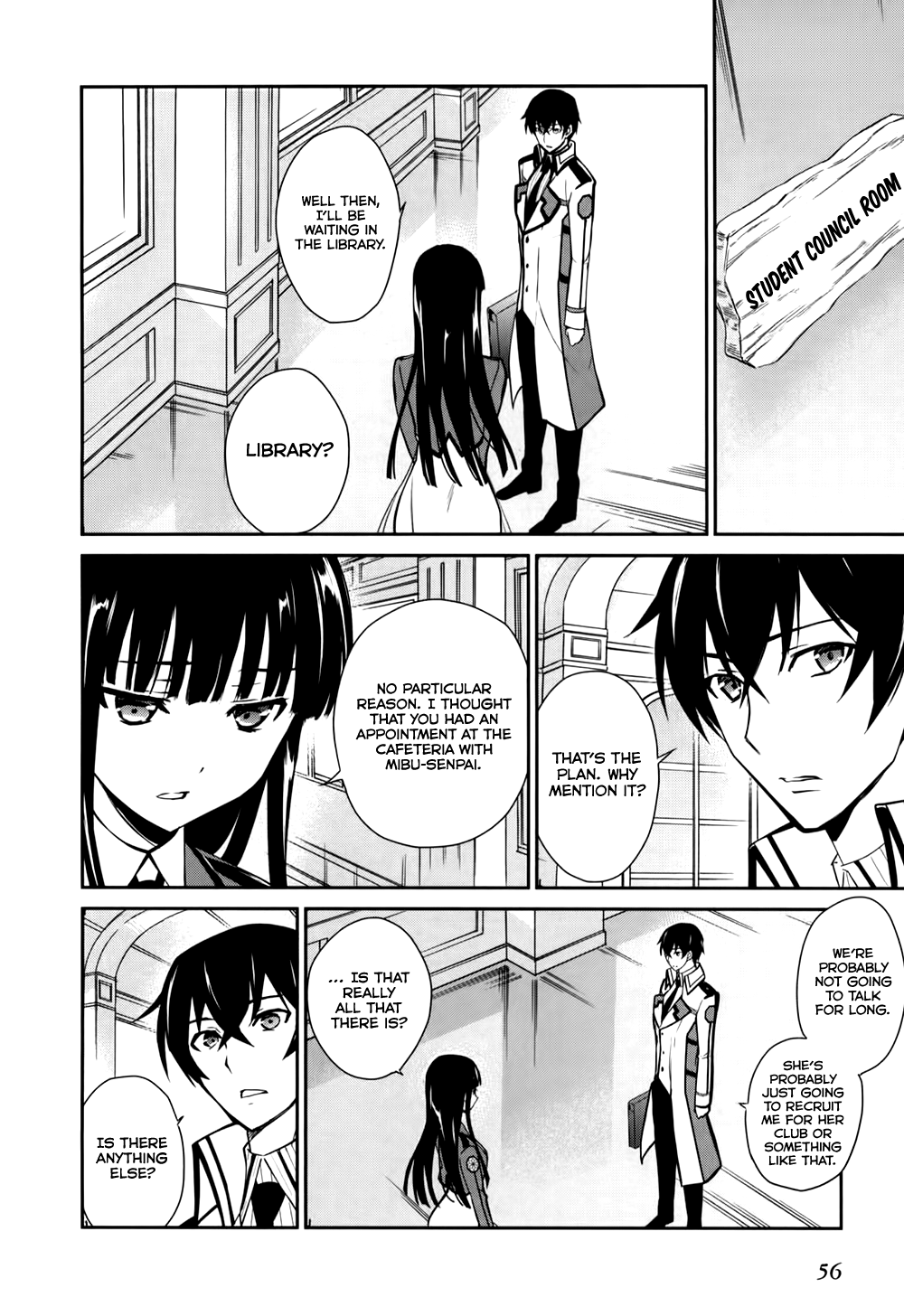Mahouka Koukou no Yuutousei Chapter 14 page 9 - Chapter 14: Chapter 14
