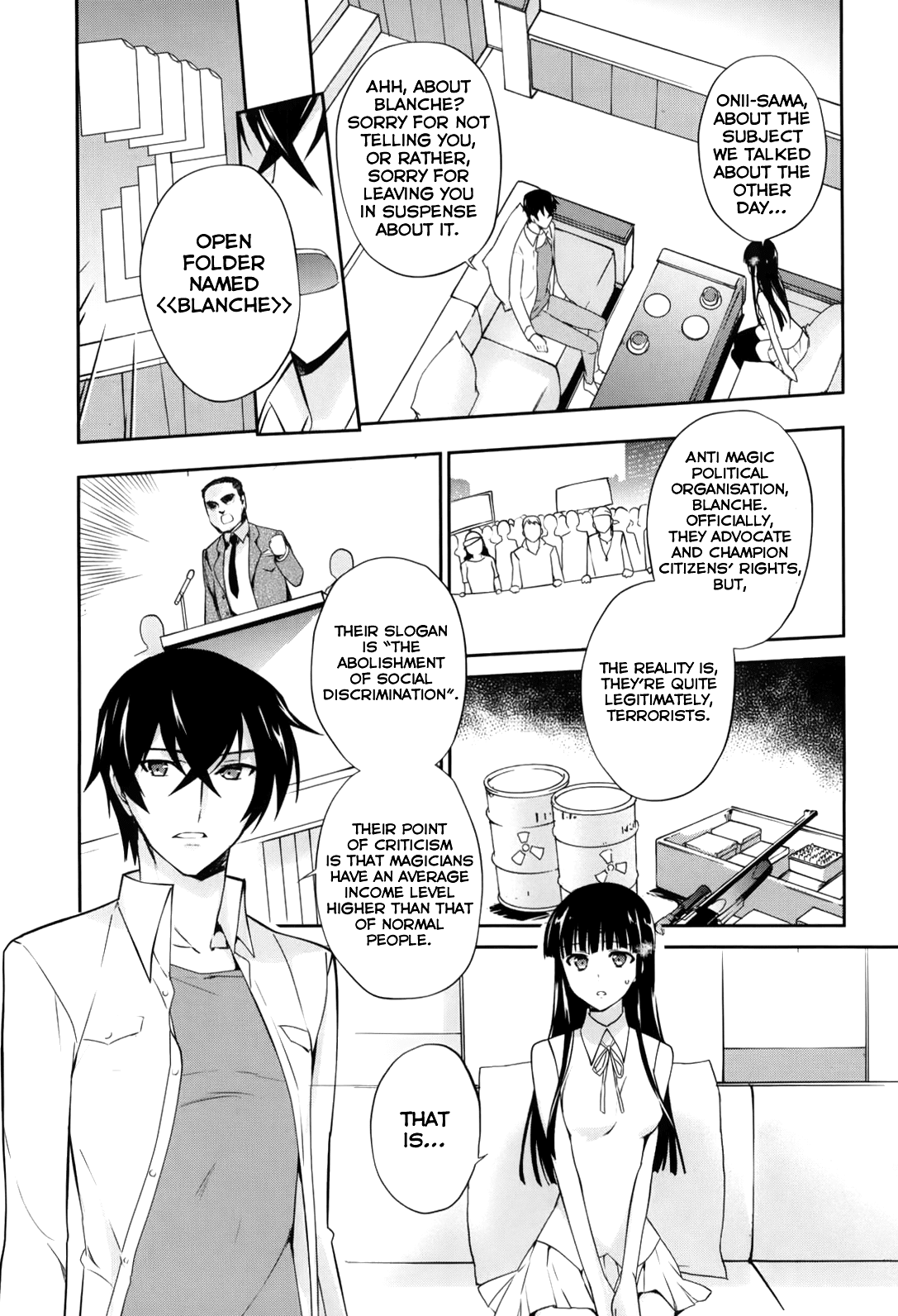 Mahouka Koukou no Yuutousei Chapter 15 page 5 - Chapter 15: Chapter 15