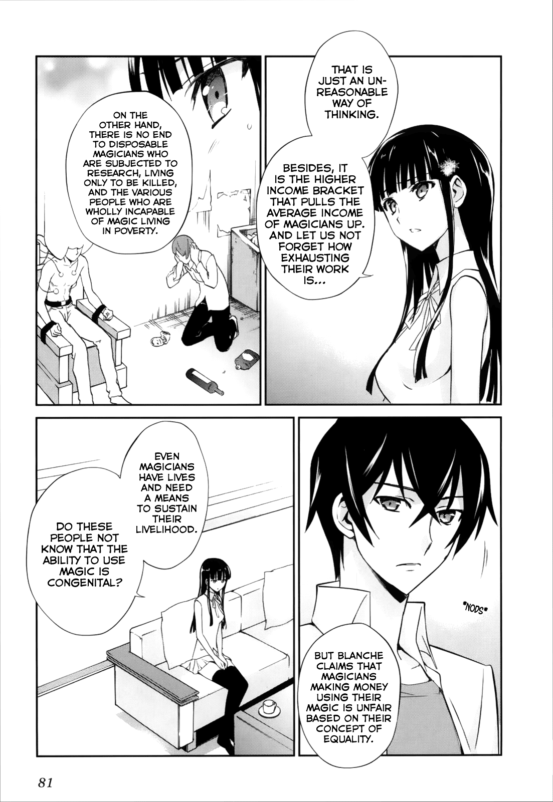 Mahouka Koukou no Yuutousei Chapter 15 page 6 - Chapter 15: Chapter 15