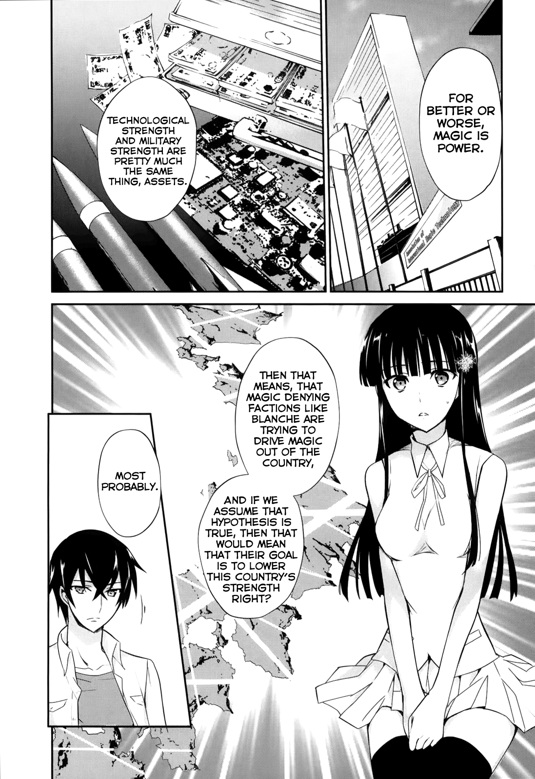 Mahouka Koukou no Yuutousei Chapter 15 page 9 - Chapter 15: Chapter 15