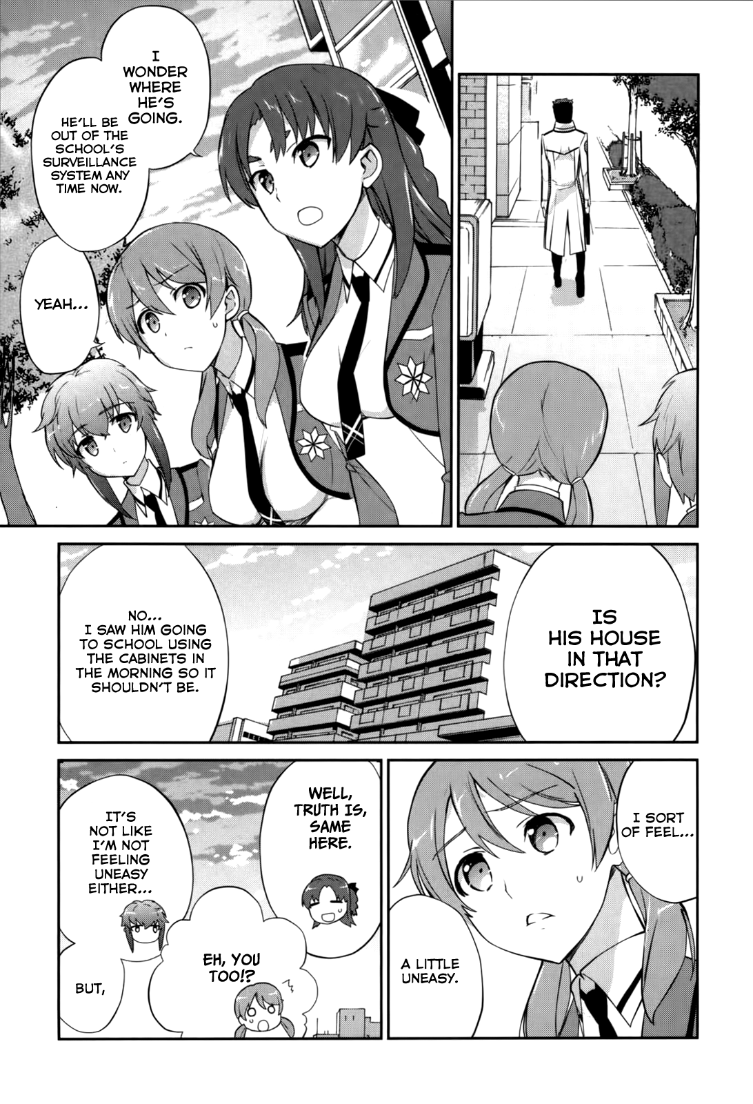 Mahouka Koukou no Yuutousei Chapter 16 page 1 - Chapter 16: Chapter 16