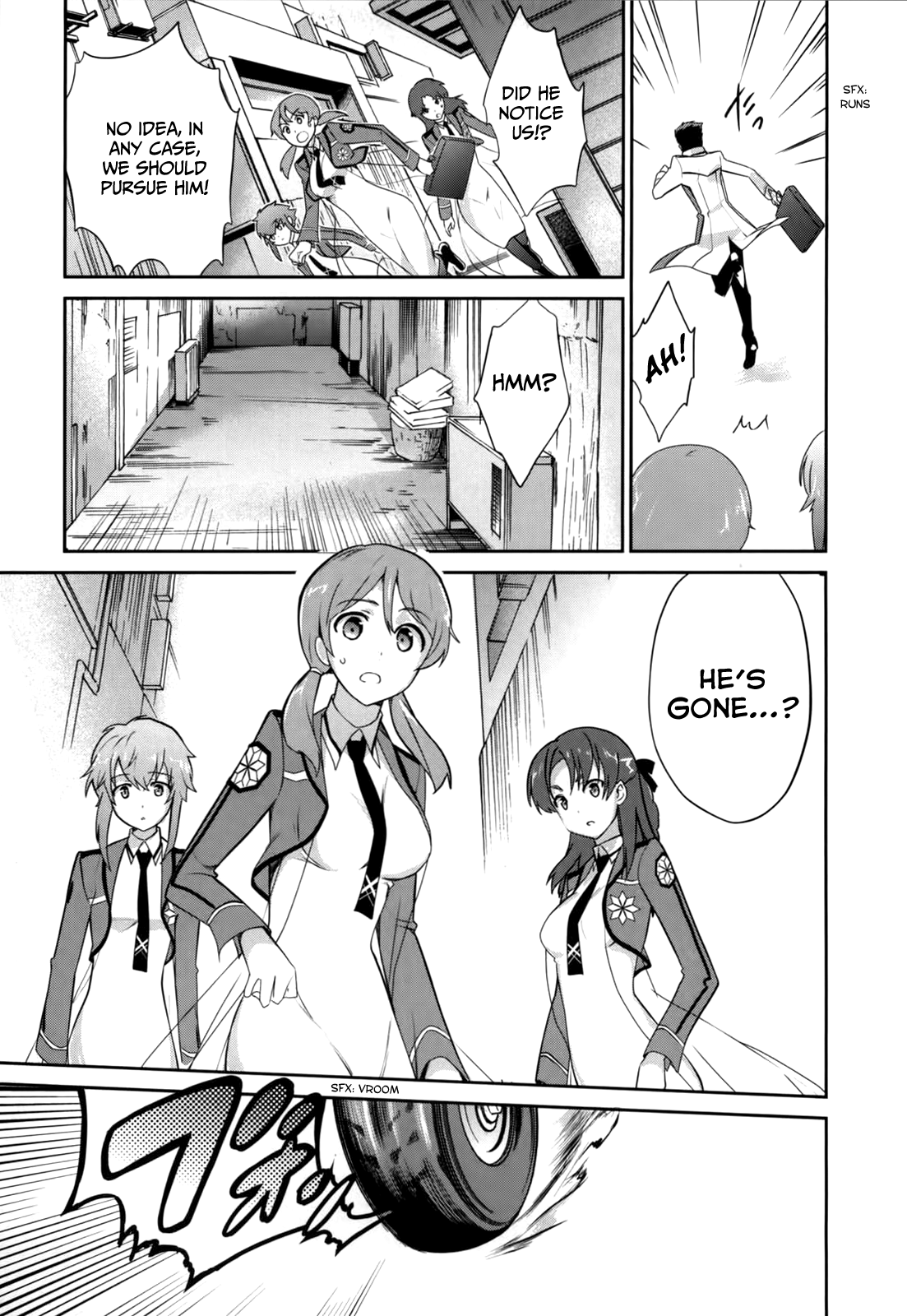 Mahouka Koukou no Yuutousei Chapter 16 page 5 - Chapter 16: Chapter 16
