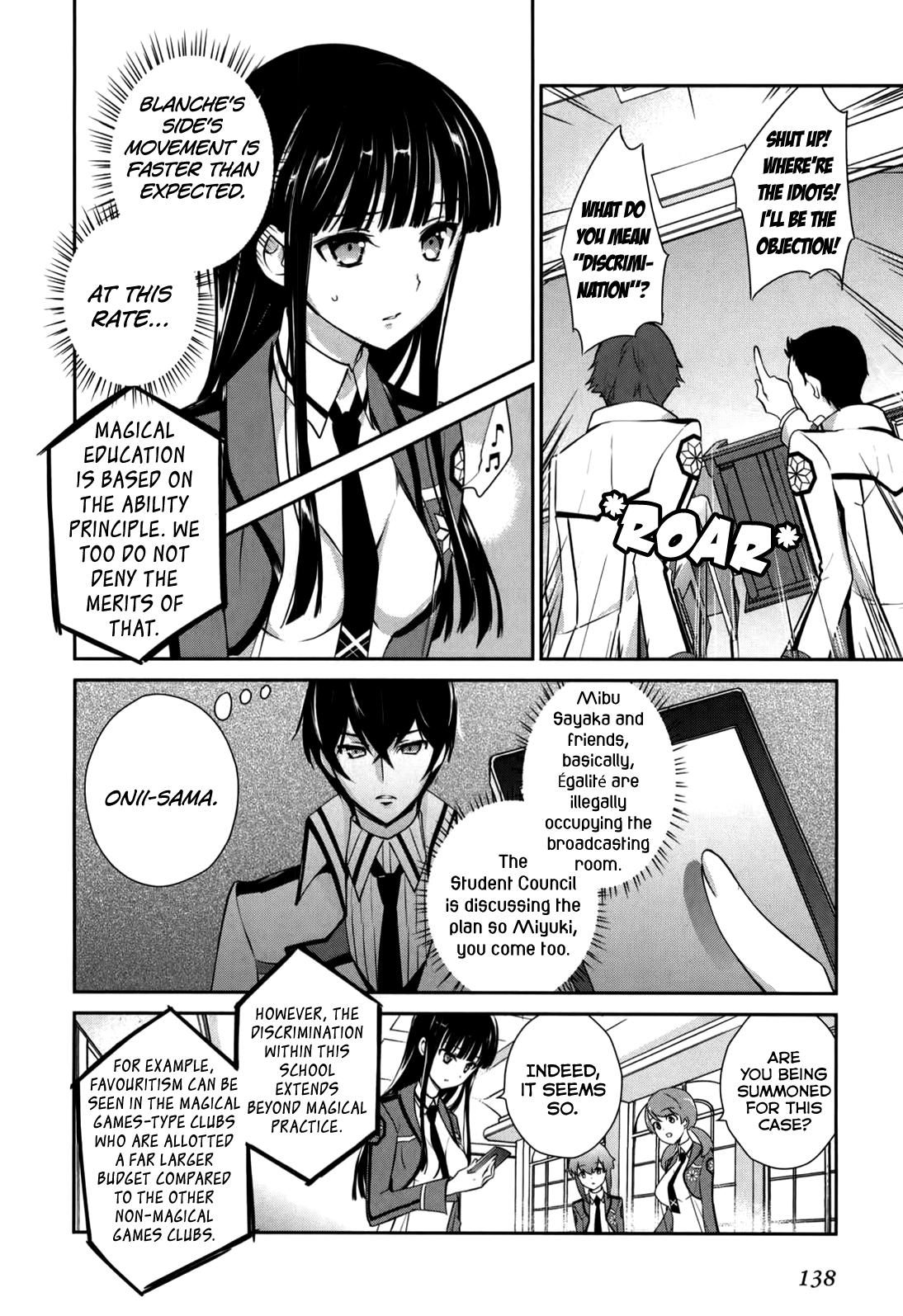 Mahouka Koukou no Yuutousei Chapter 17 page 12 - Chapter 17: Chapter 17