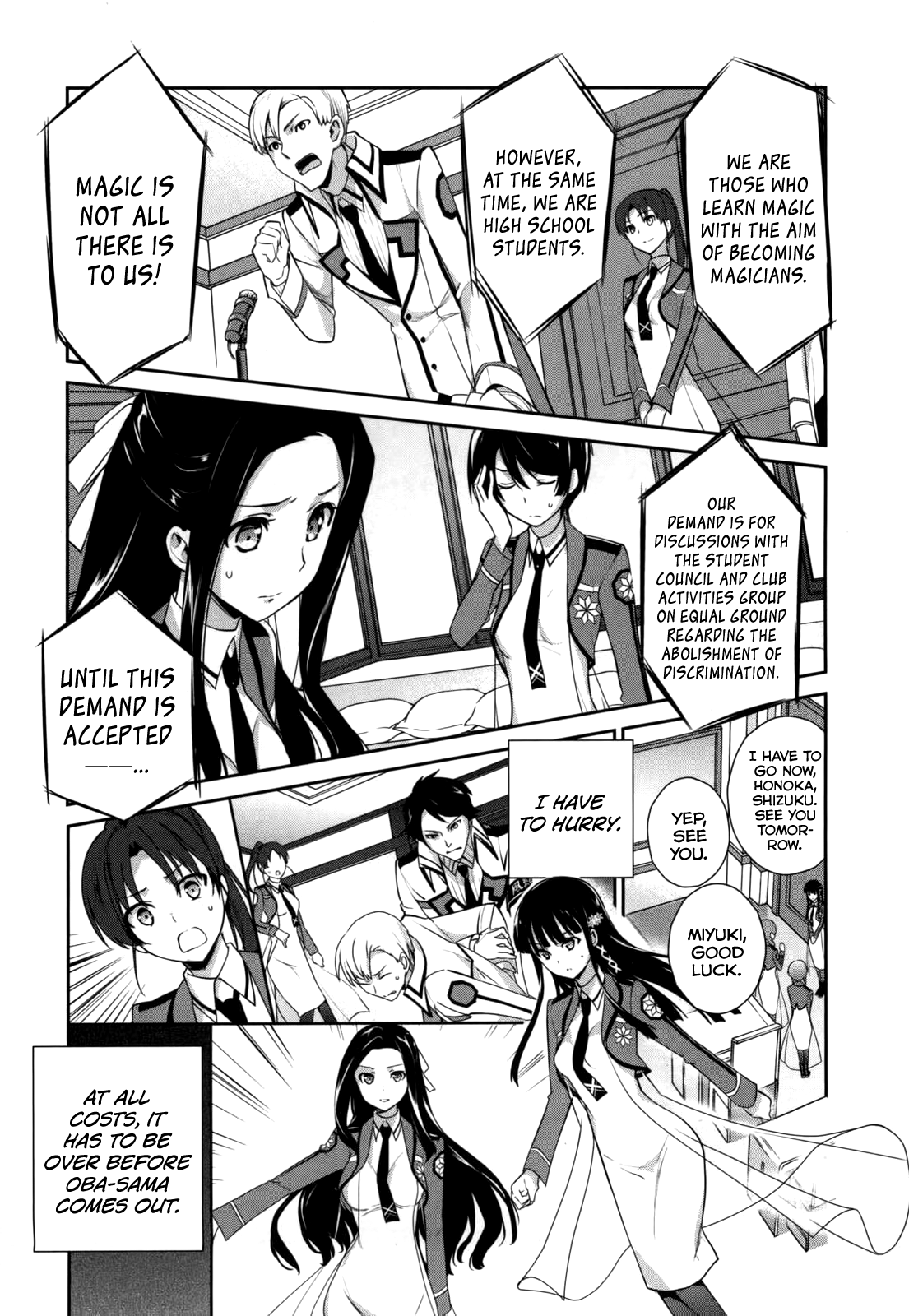 Mahouka Koukou no Yuutousei Chapter 17 page 13 - Chapter 17: Chapter 17