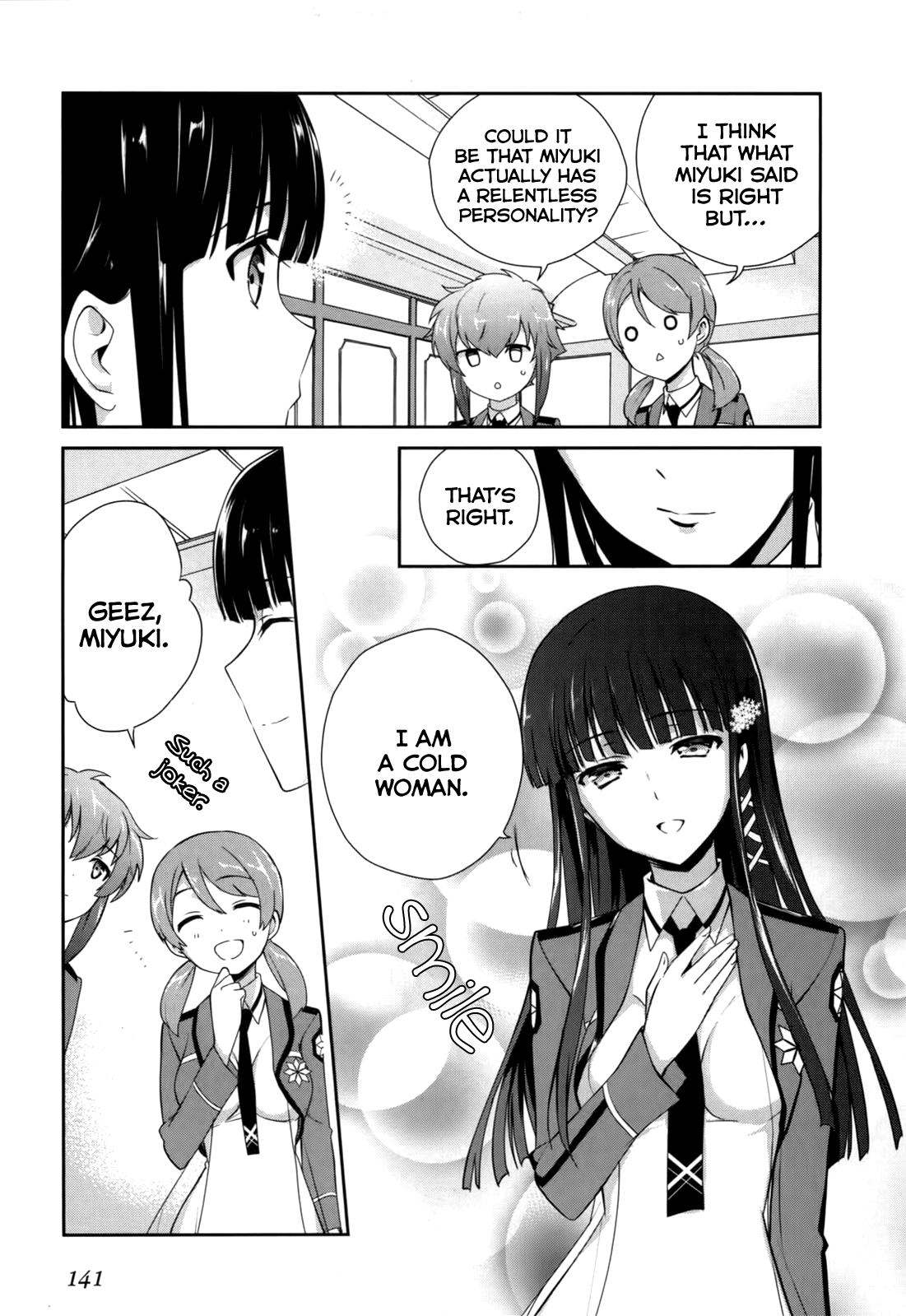 Mahouka Koukou no Yuutousei Chapter 17 page 15 - Chapter 17: Chapter 17