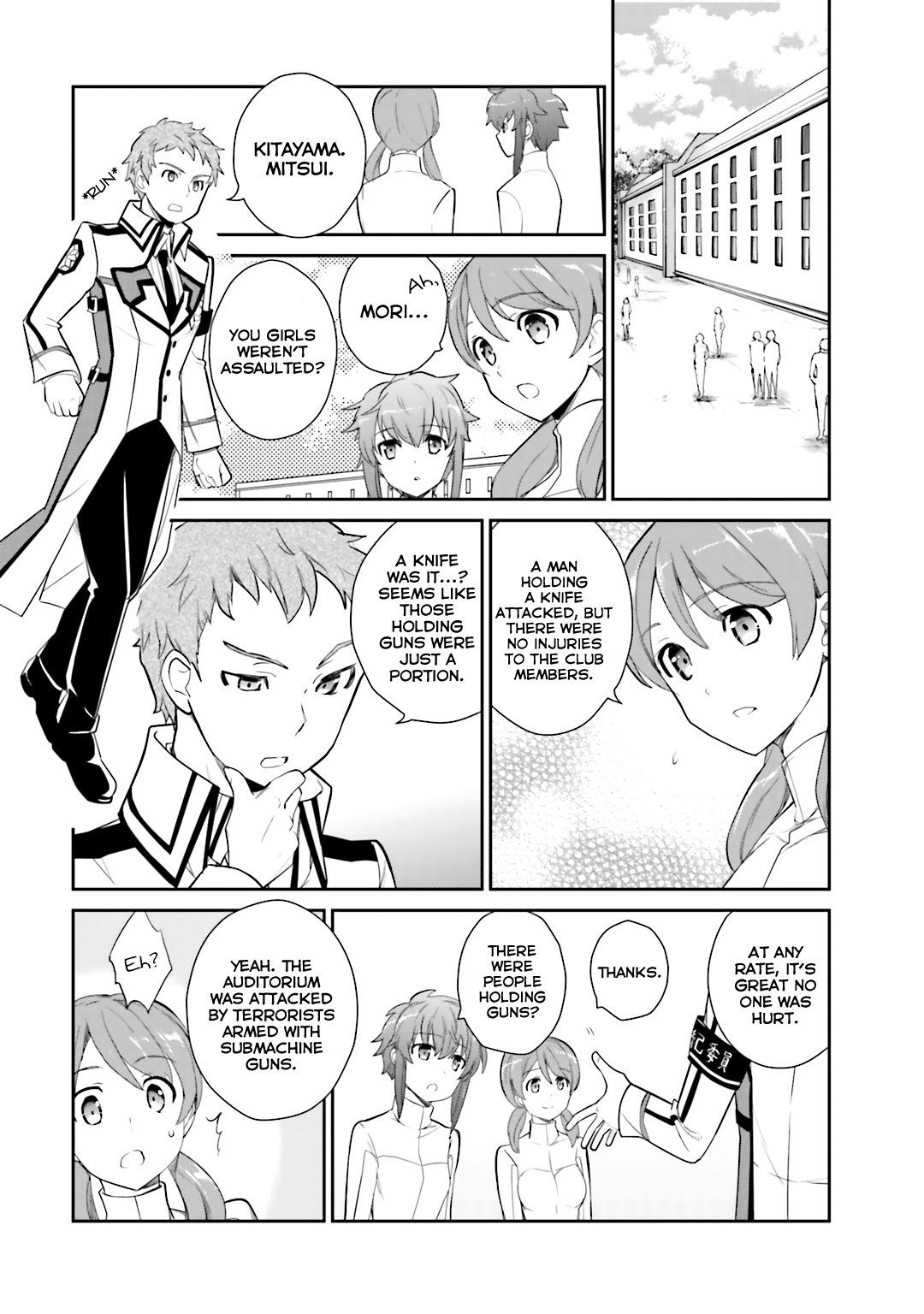 Mahouka Koukou no Yuutousei Chapter 18 page 16 - Chapter 18: Chapter 18