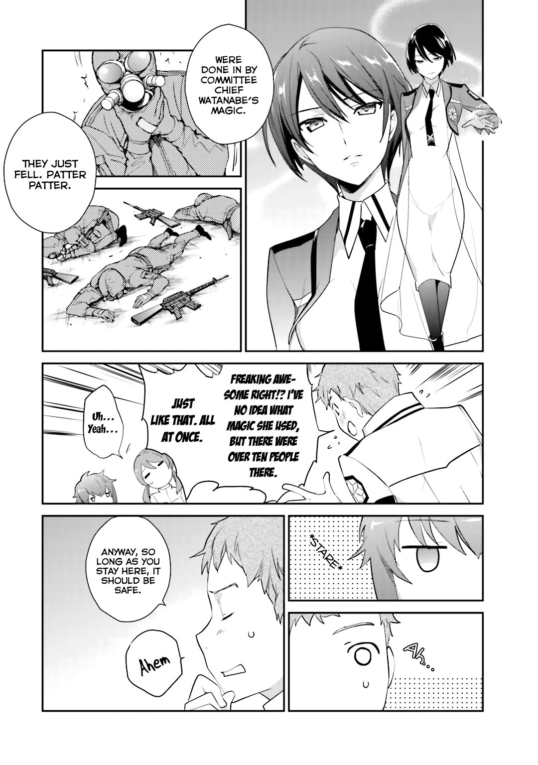 Mahouka Koukou no Yuutousei Chapter 18 page 18 - Chapter 18: Chapter 18