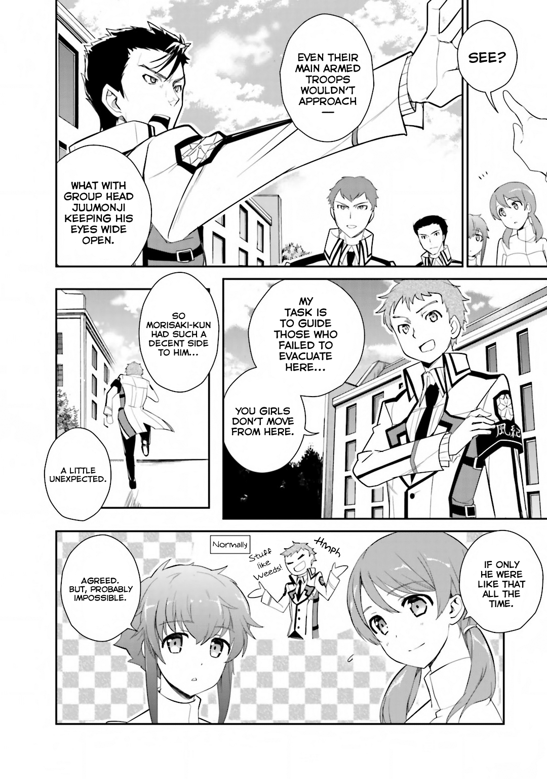 Mahouka Koukou no Yuutousei Chapter 18 page 19 - Chapter 18: Chapter 18