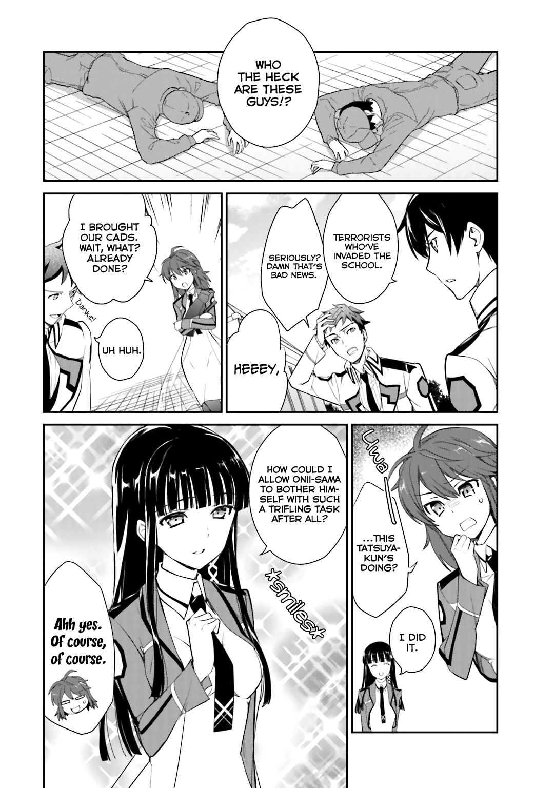 Mahouka Koukou no Yuutousei Chapter 18 page 22 - Chapter 18: Chapter 18