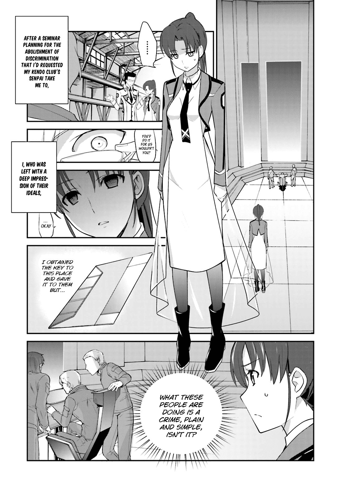 Mahouka Koukou no Yuutousei Chapter 19 page 10 - Chapter 19: Chapter 19