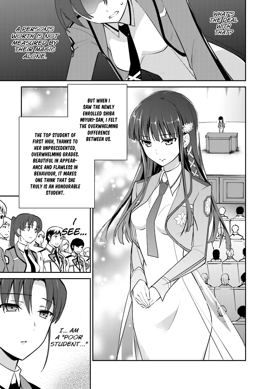 Mahouka Koukou no Yuutousei Chapter 19 page 12 - Chapter 19: Chapter 19