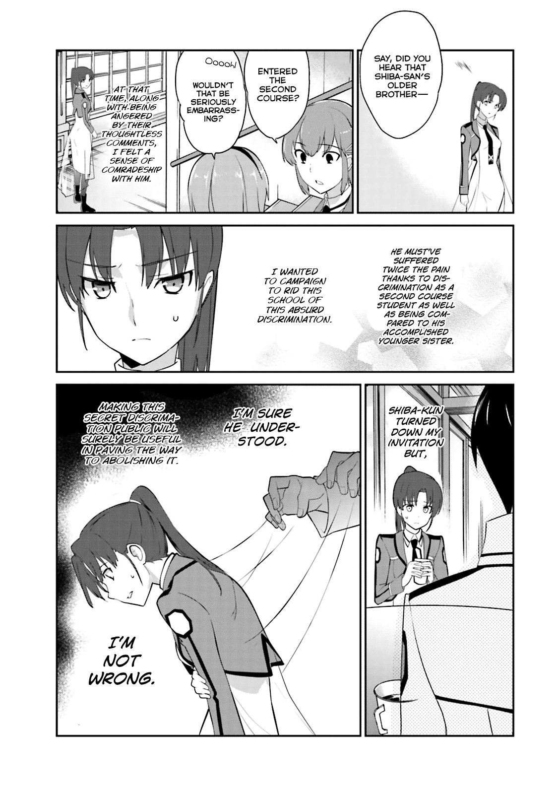 Mahouka Koukou no Yuutousei Chapter 19 page 13 - Chapter 19: Chapter 19
