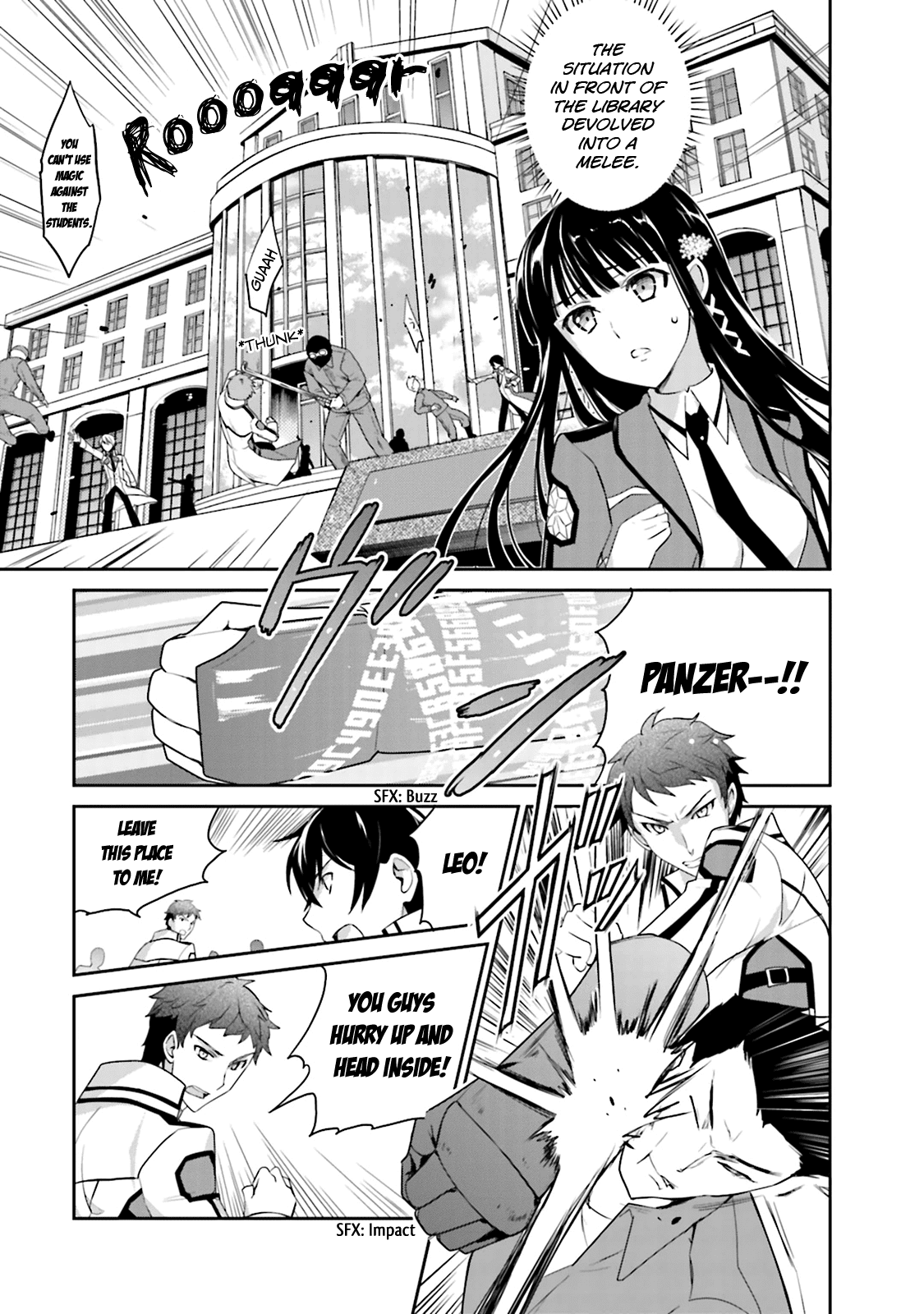 Mahouka Koukou no Yuutousei Chapter 19 page 2 - Chapter 19: Chapter 19
