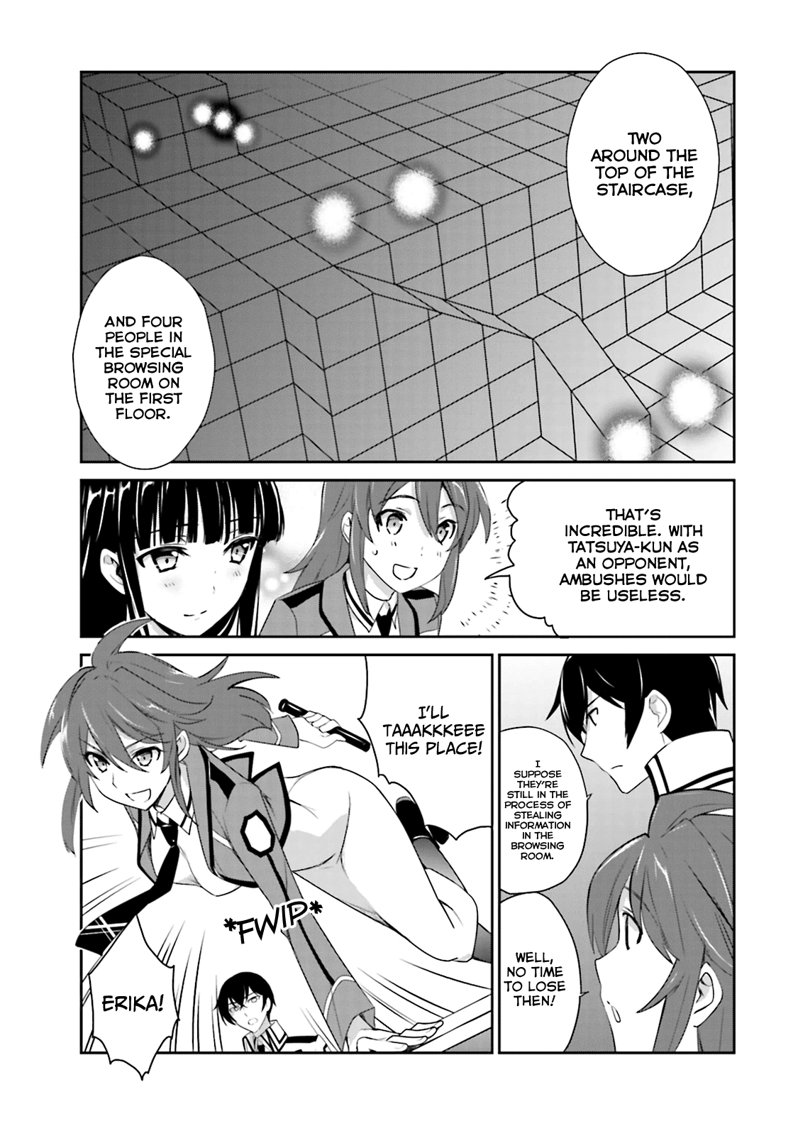 Mahouka Koukou no Yuutousei Chapter 19 page 5 - Chapter 19: Chapter 19