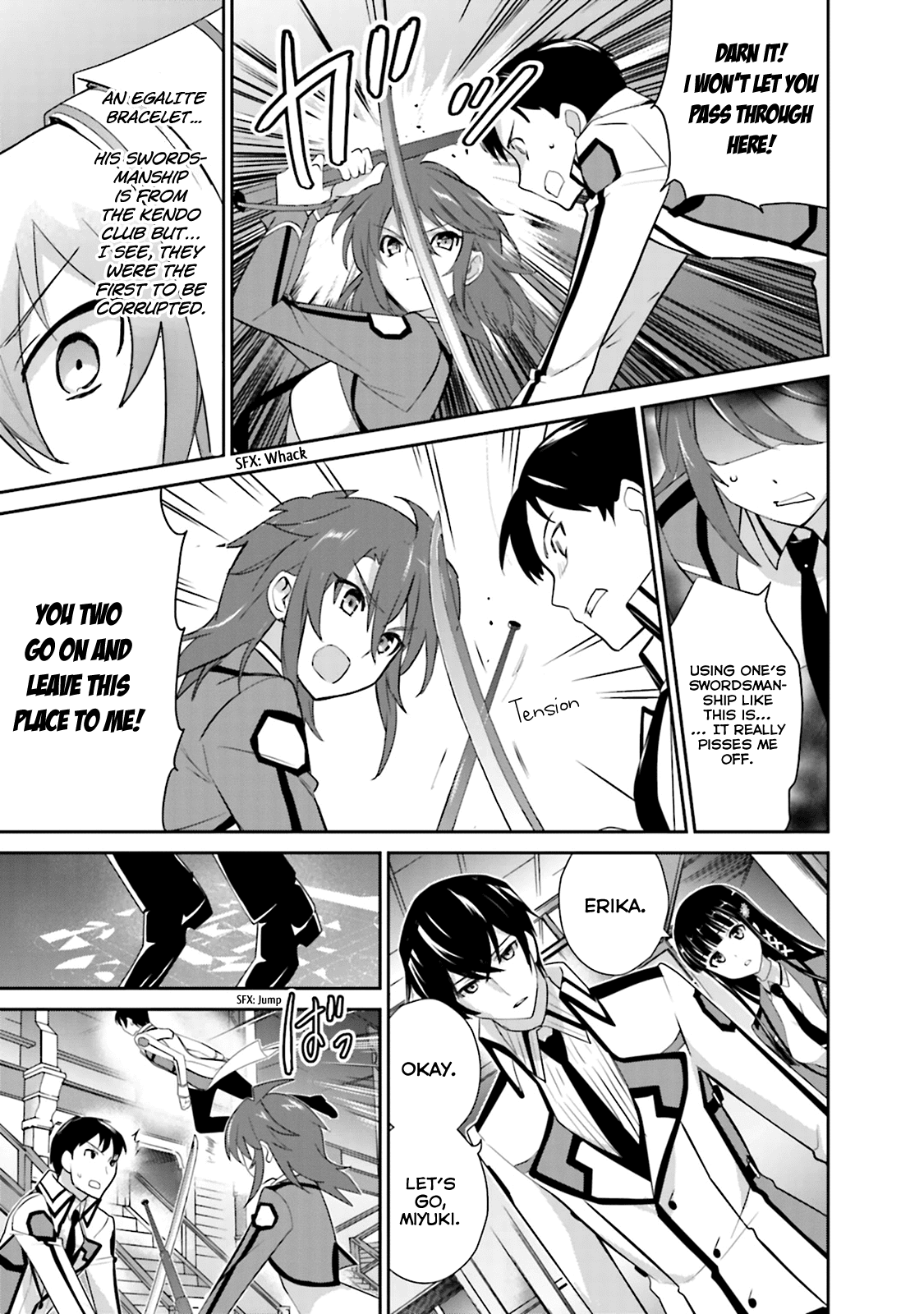 Mahouka Koukou no Yuutousei Chapter 19 page 8 - Chapter 19: Chapter 19
