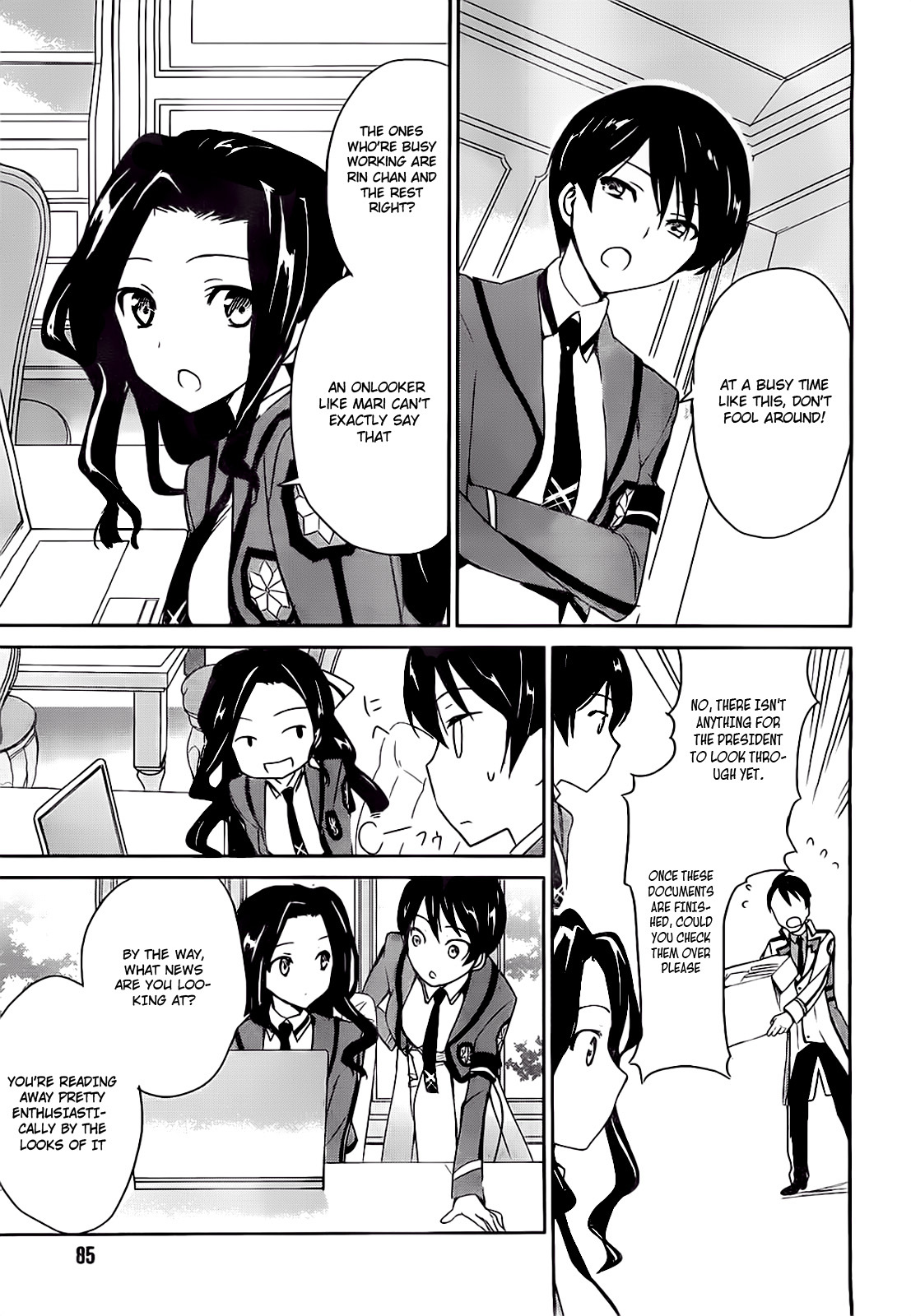 Mahouka Koukou no Yuutousei Chapter 2 page 31 - Chapter 2: Chapter 2