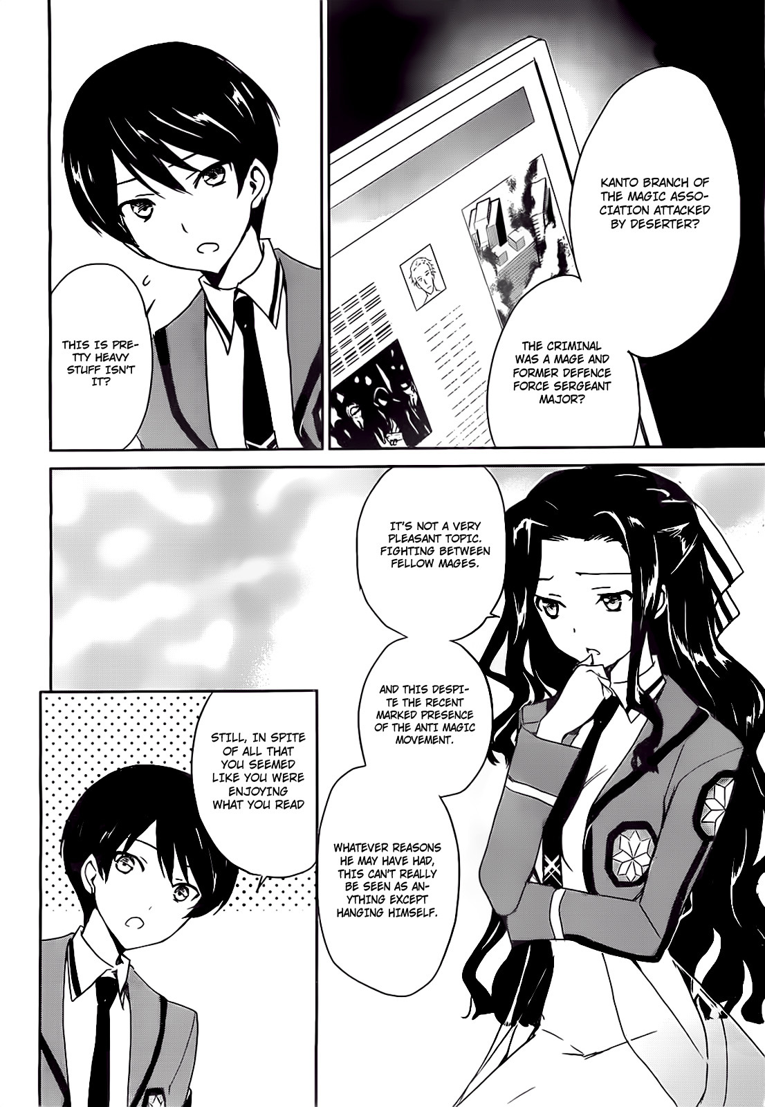 Mahouka Koukou no Yuutousei Chapter 2 page 32 - Chapter 2: Chapter 2