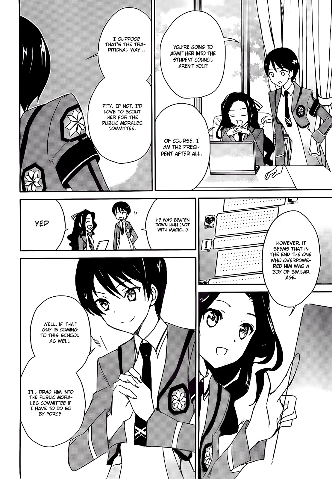 Mahouka Koukou no Yuutousei Chapter 2 page 36 - Chapter 2: Chapter 2